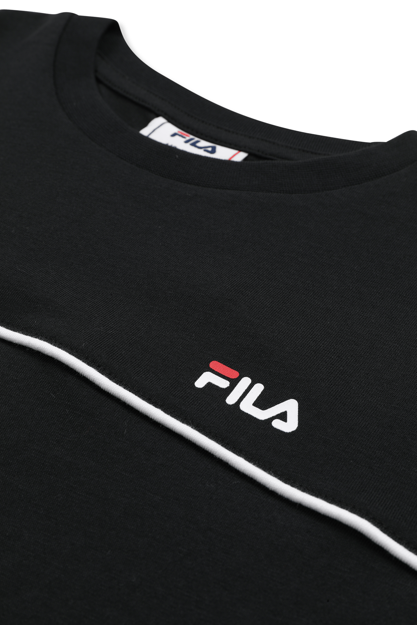 CAMPOSTINO REGULAR CONTRAST PIPING T-SHIRT BLACK 3