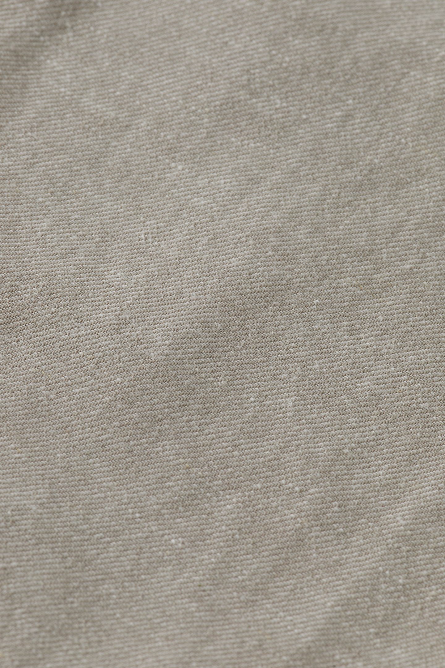 SEASONAL CORE - FAVE COTTON/LINEN TWILL BERMUDA HIGHWAY GREY 6