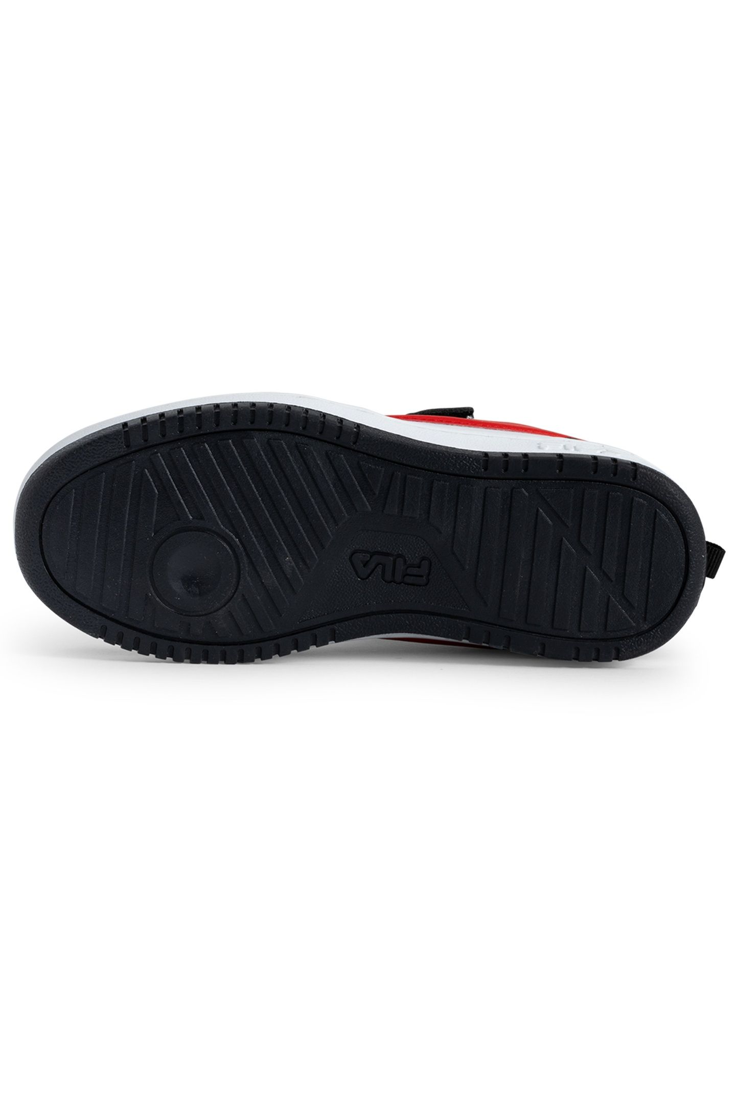 REGA NF VELCRO KIDS BLACK-FILA RED 8