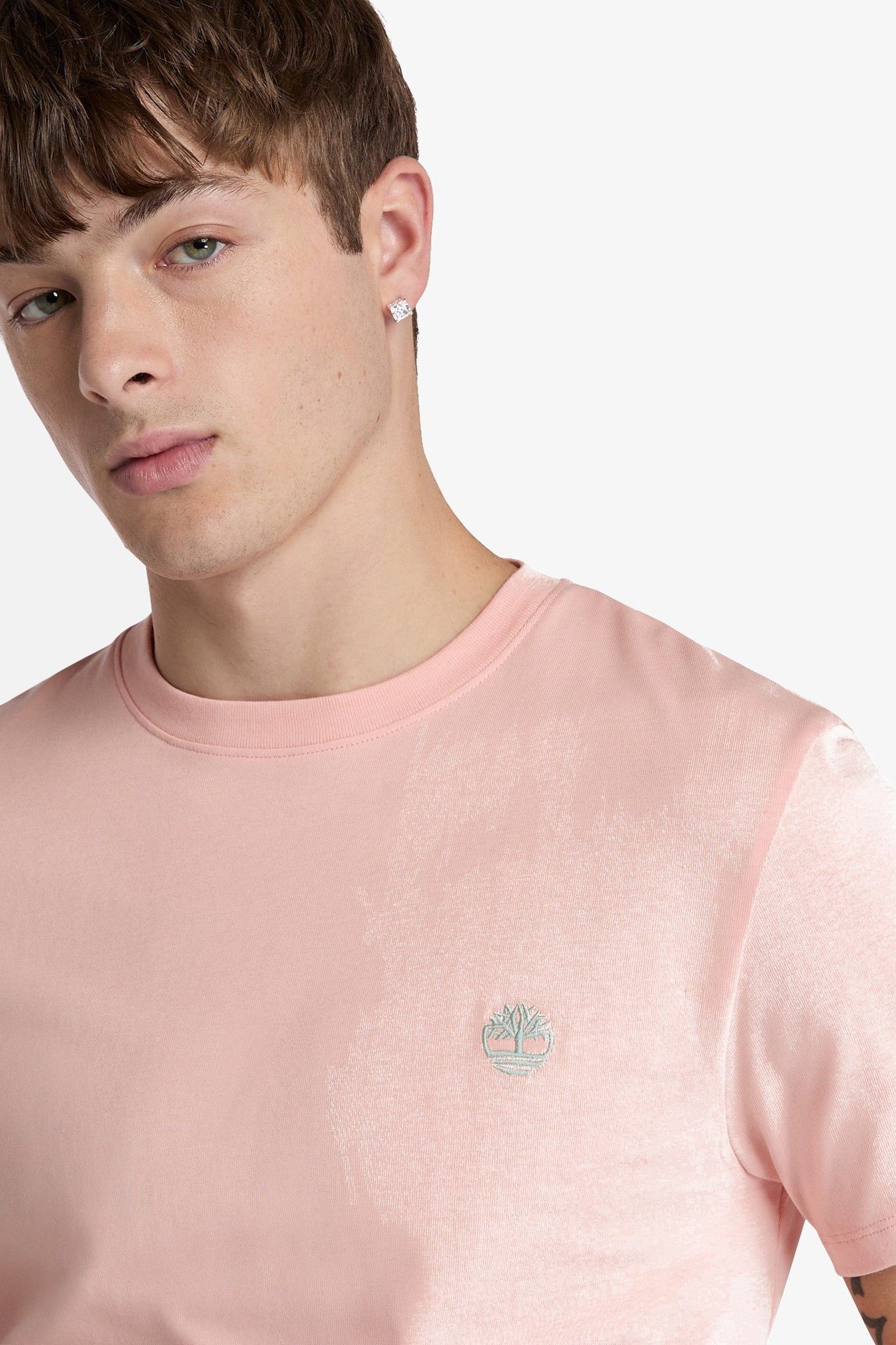 DUNSTAN RIVER SHORT SLEEVE TEE TROPICAL PEACH 4