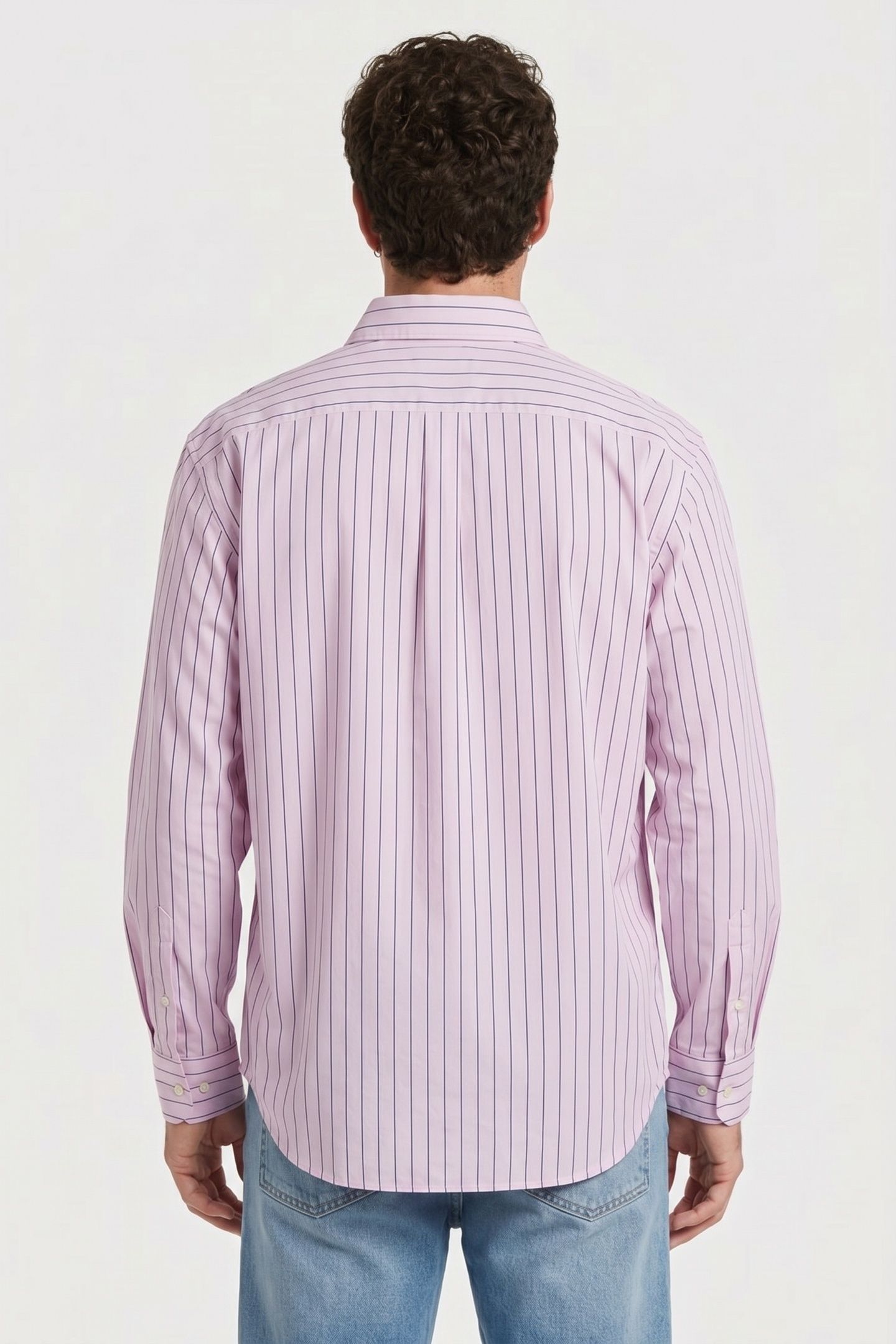 LS MULTI STRIPE SHIRT SPRING LILAC 2