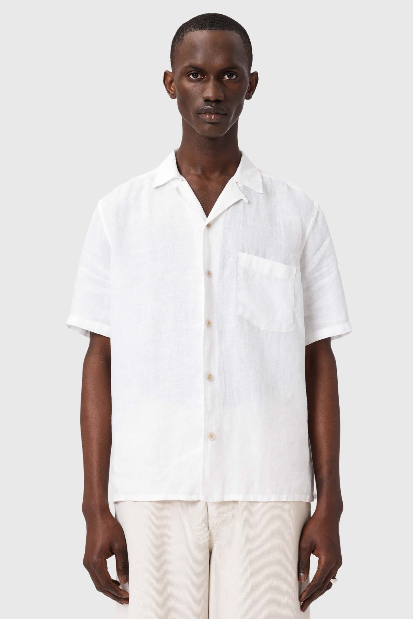 TRI SS SHIRT ECRU 1