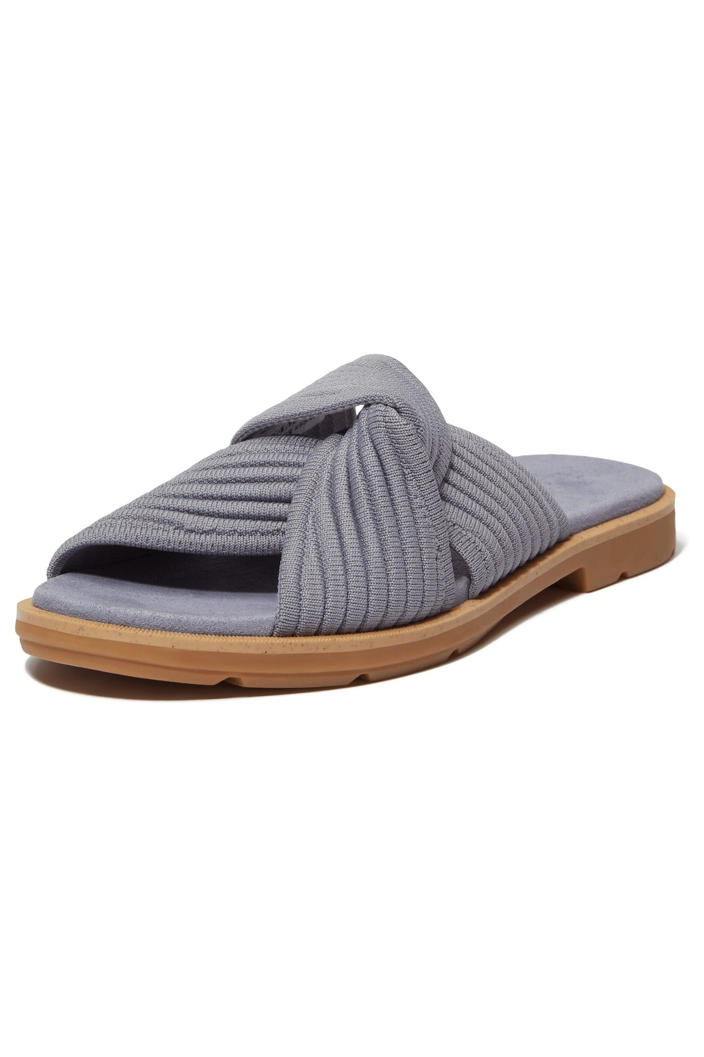 CALISTA BAY SLIDE SANDAL MEDIUM PURPLE KNIT 2