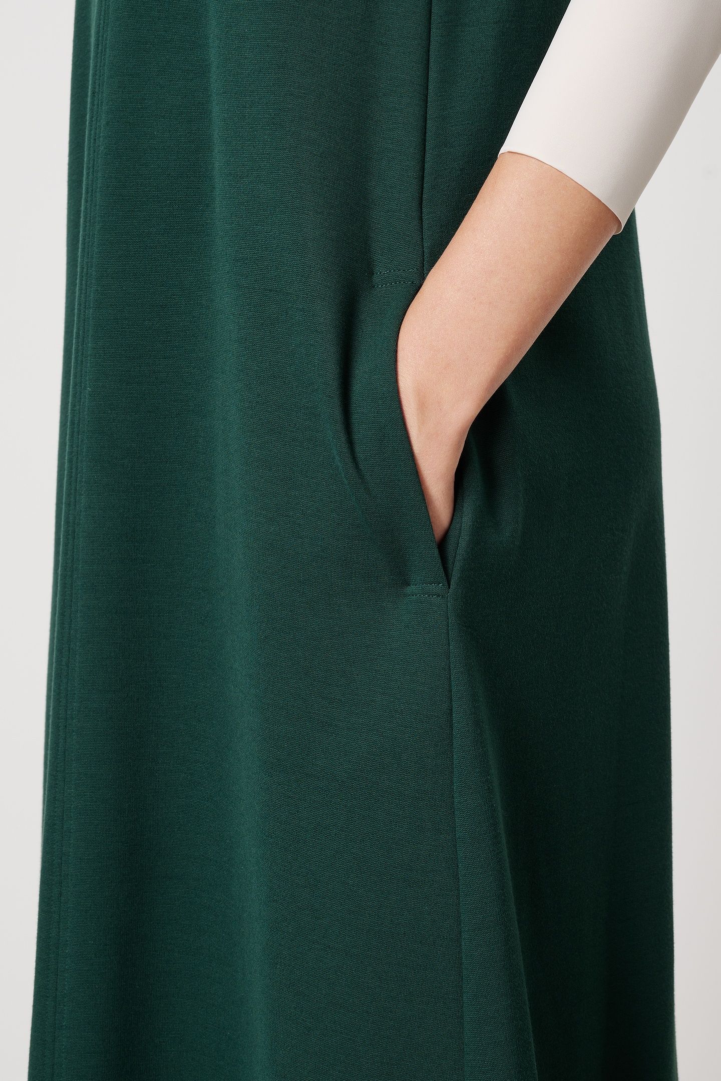 CHEVY DRESS DEEP GREEN 4