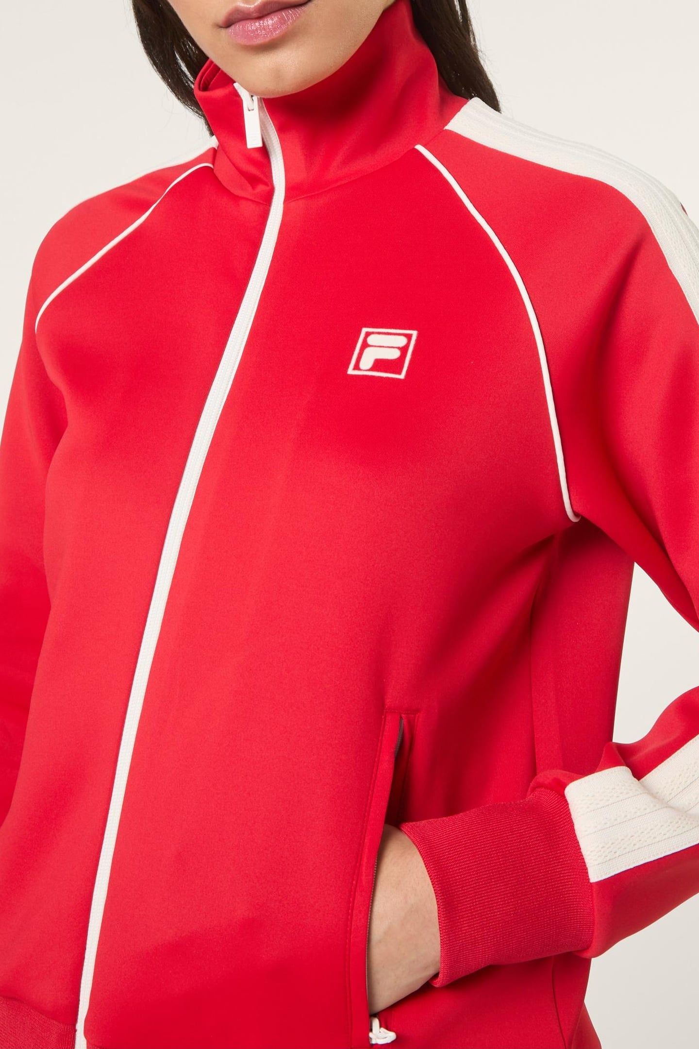MARLIANO REGULAR TAPED TRACK JACKET TRUE RED 6