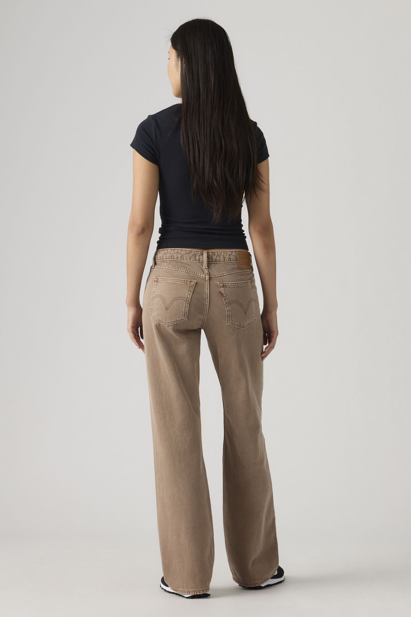 LOW LOOSE WASHED PINE JEANS 3