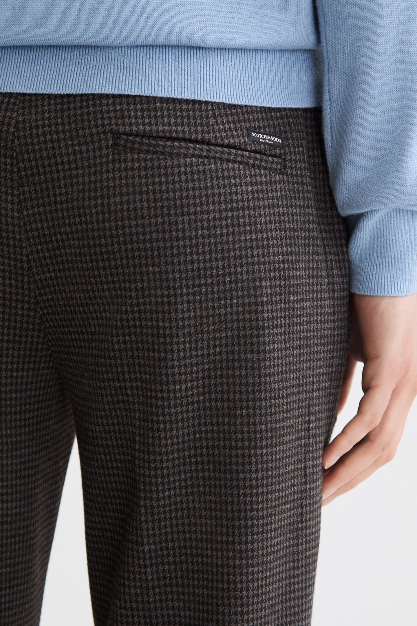 SEASONAL CORE - MOTT - TAILORED JERSEY YARN DYED CHINO DEMIT 4
