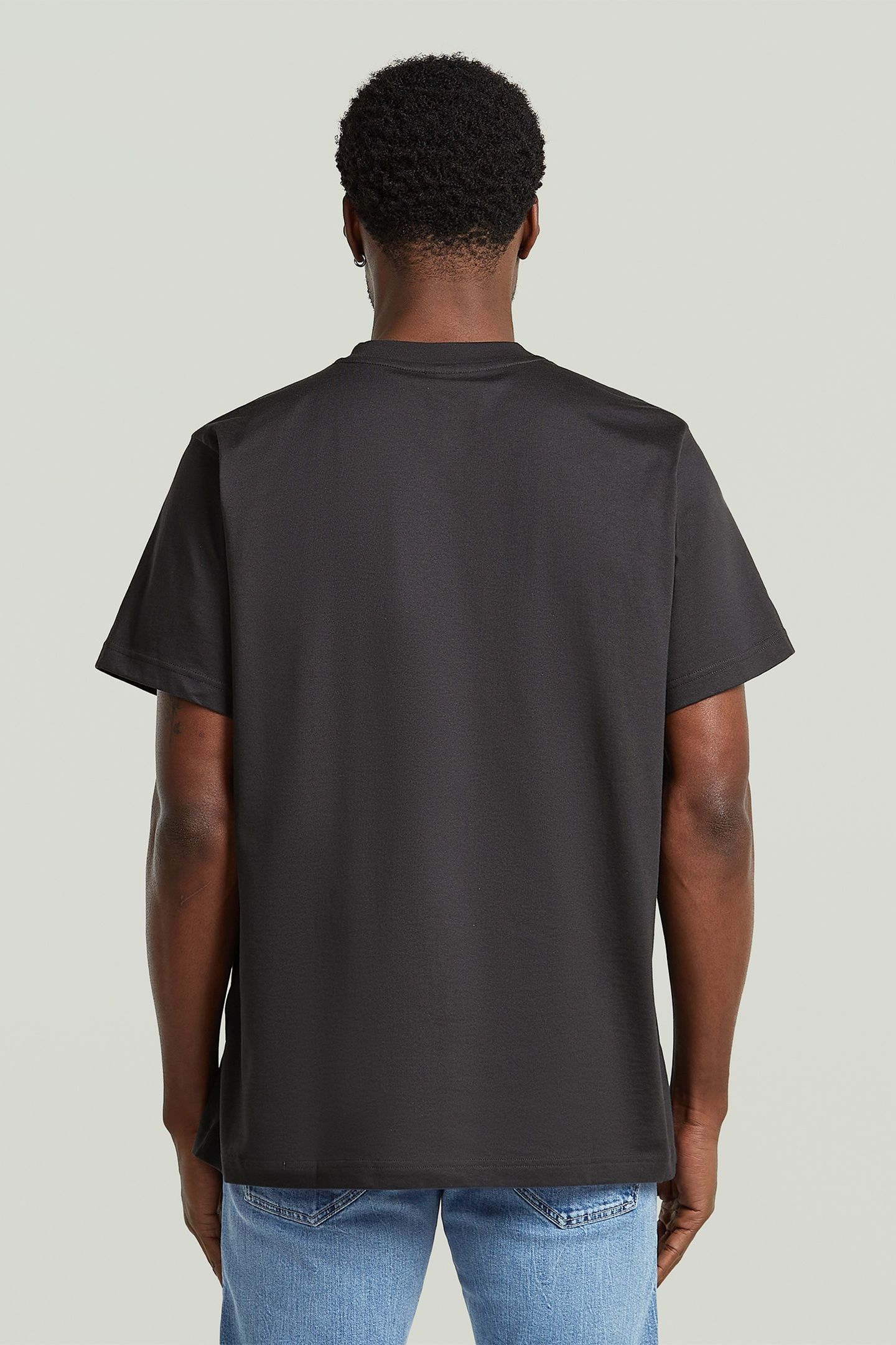 CHEST LOGO LOOSE R T DARK GREY 2