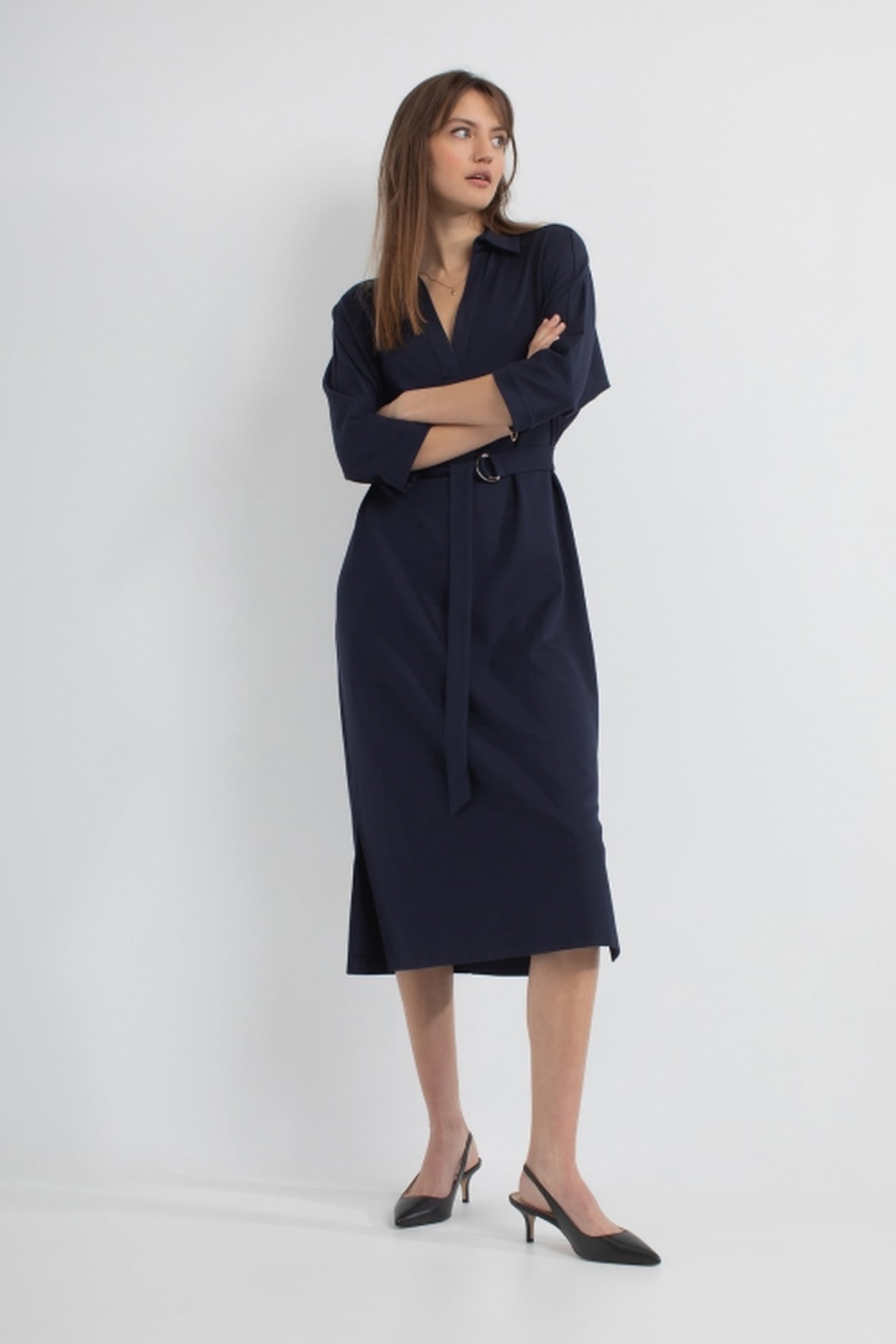 PEARL DRESS DARK NAVY 2