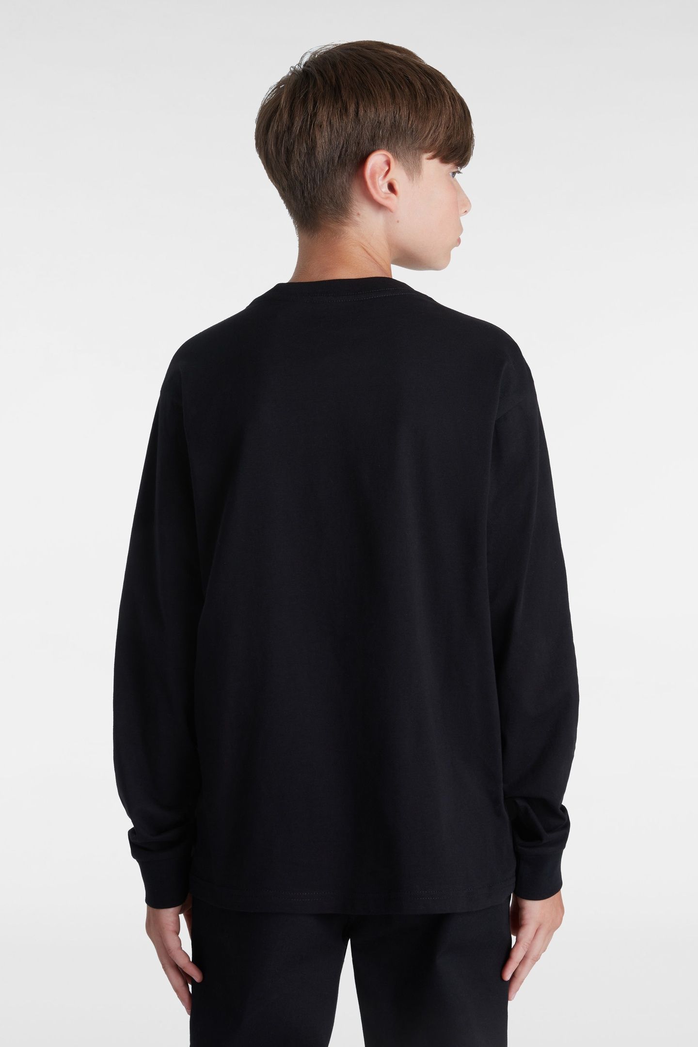 UNISEX CLASSIC LONGSLEEVE BLACK/WHITE 4