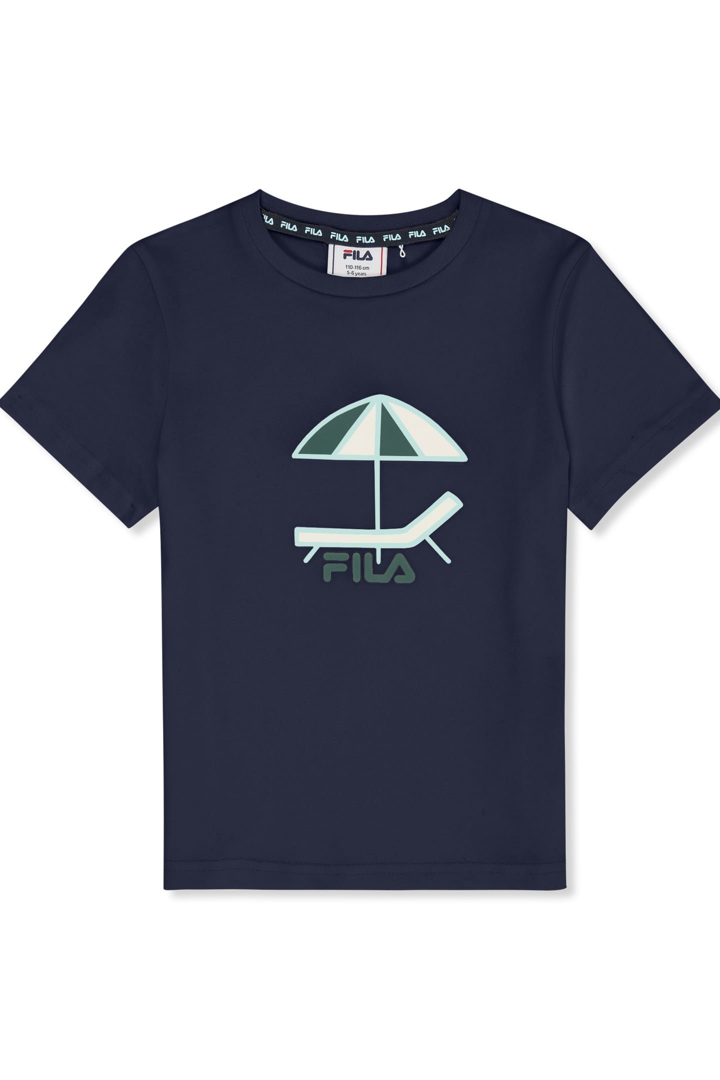 CRESPINA REGULAR GRAPHIC T-SHIRT BLACK IRIS 1