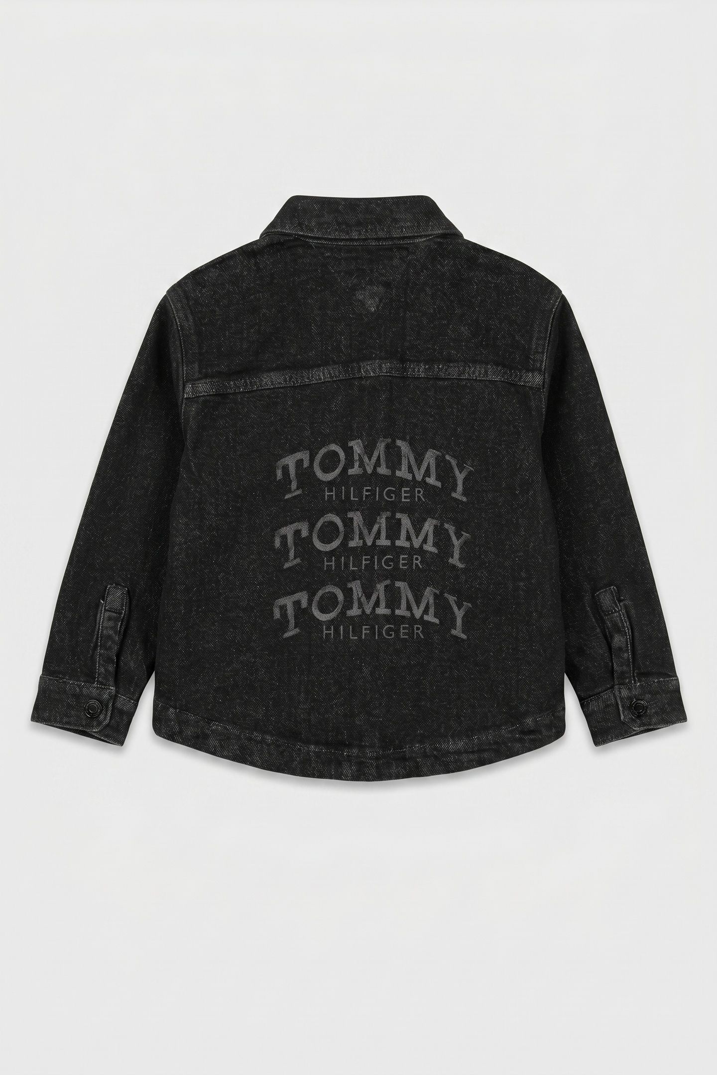 BOYS FADED GRAPHIC DENIM BLACK 3