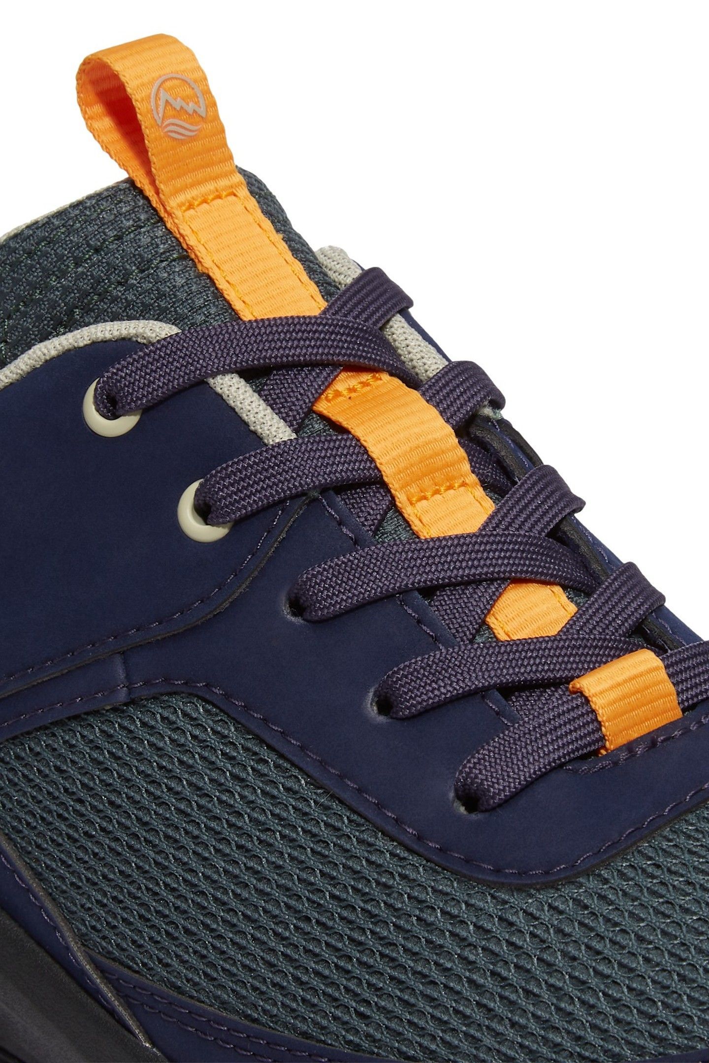 MOTION ACCESS LOW LACE UP SNEAKER DARK GREEN MESH 5