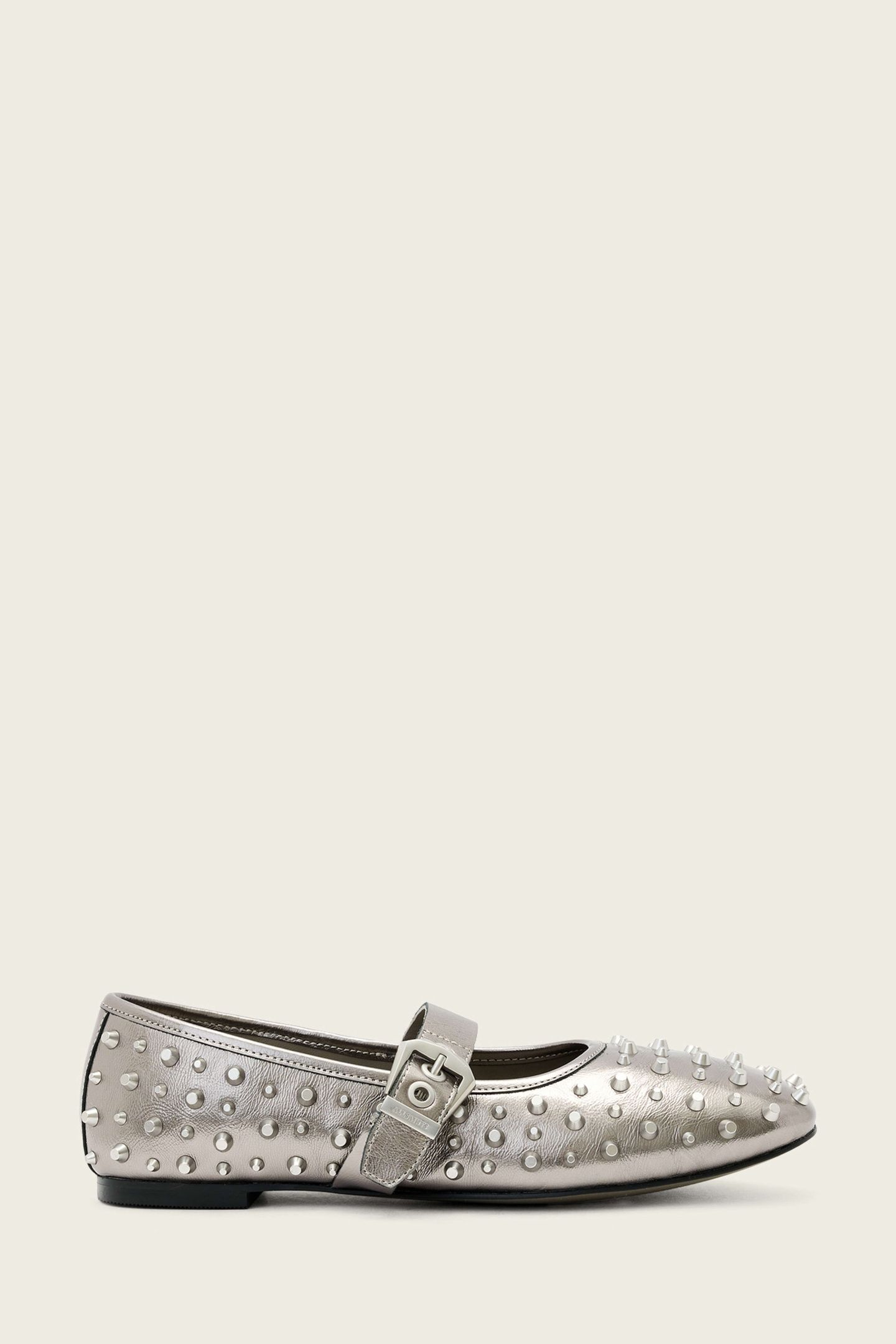 HOLLY STUD SHOE MET GUNMETAL GREY 4