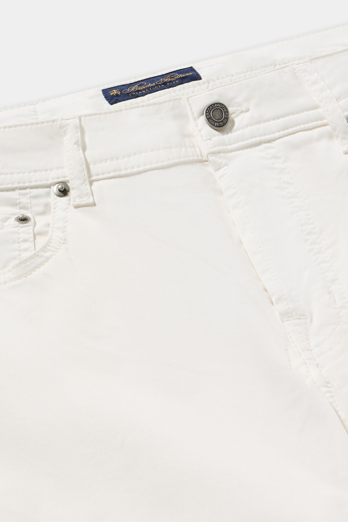5-POCKETS COTTON WHITE 3