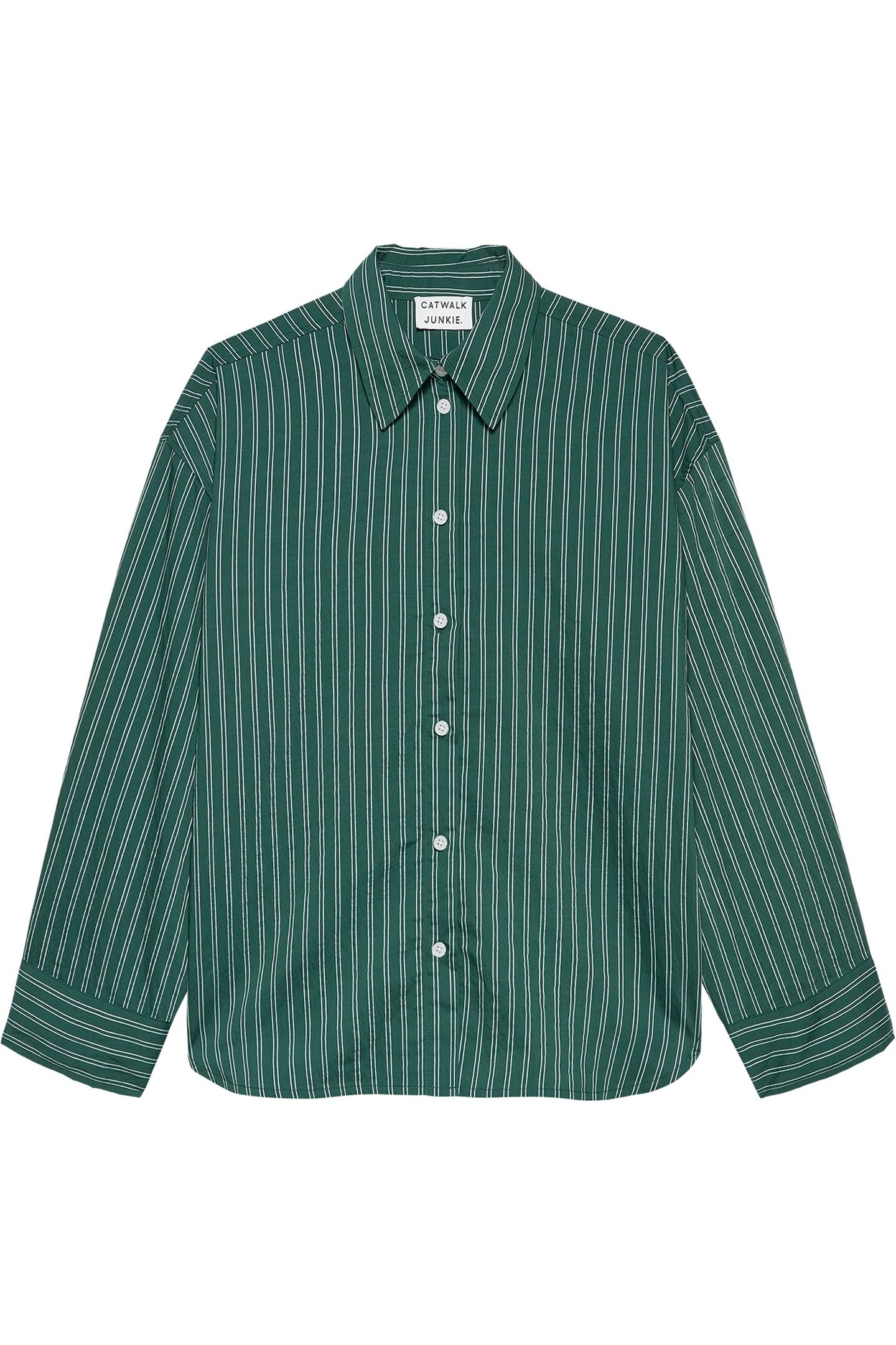 DOUBLE PLACKET BLOUSE SEA MOSS 4