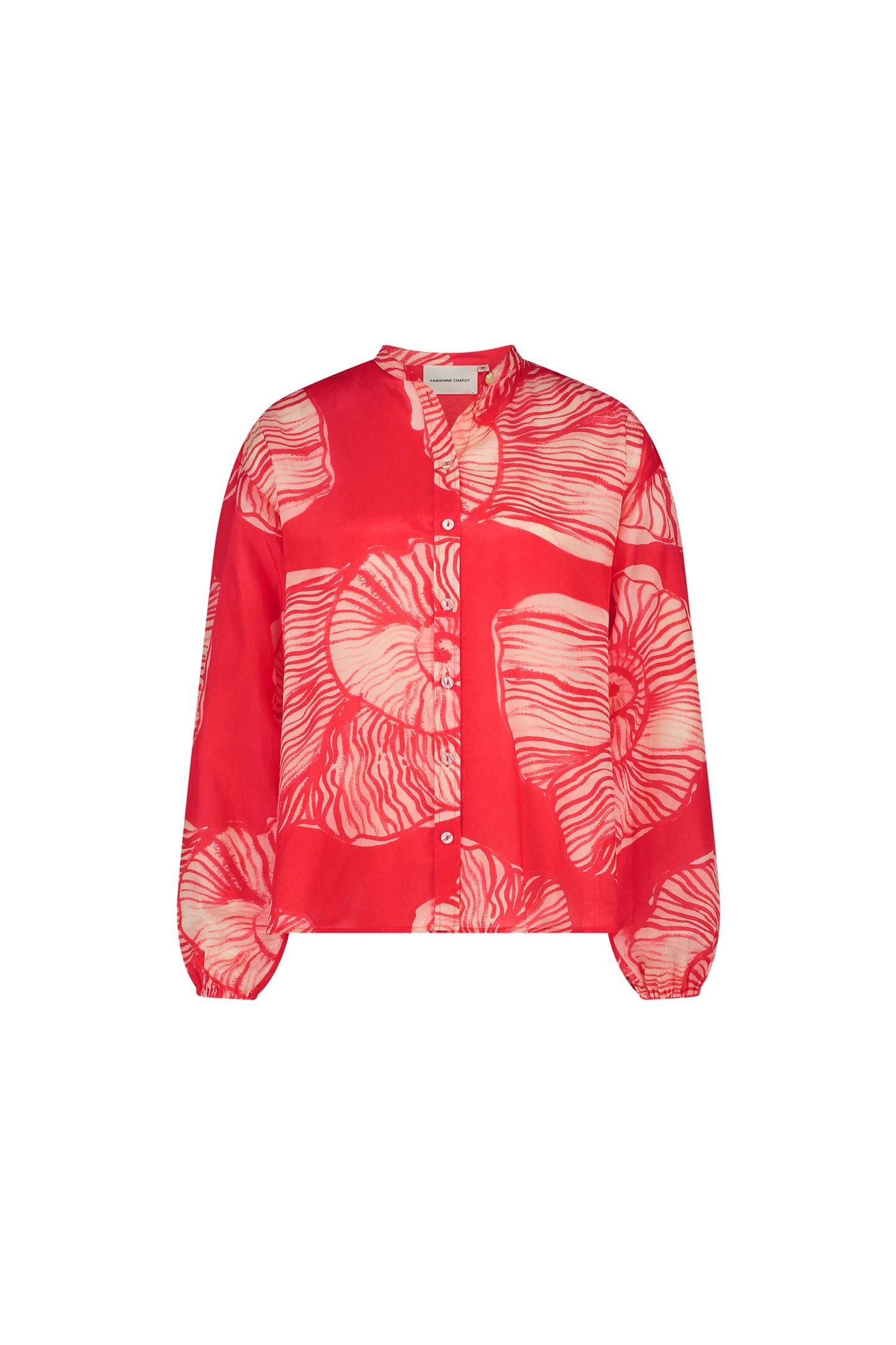 LENTE BLOUSE WARM WHITE/TROPICAL 4