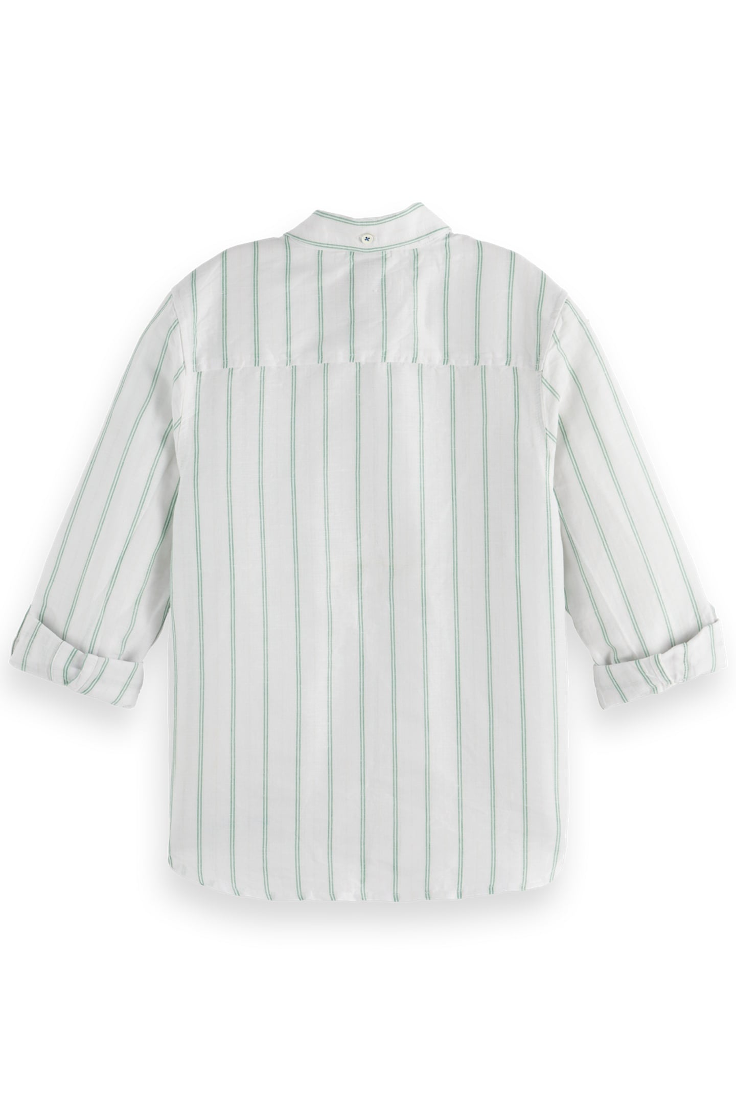 BOY YARN-DYED LINEN BLEND LONG-SLEEVED SHIRT WHITE / BRIGHT 3