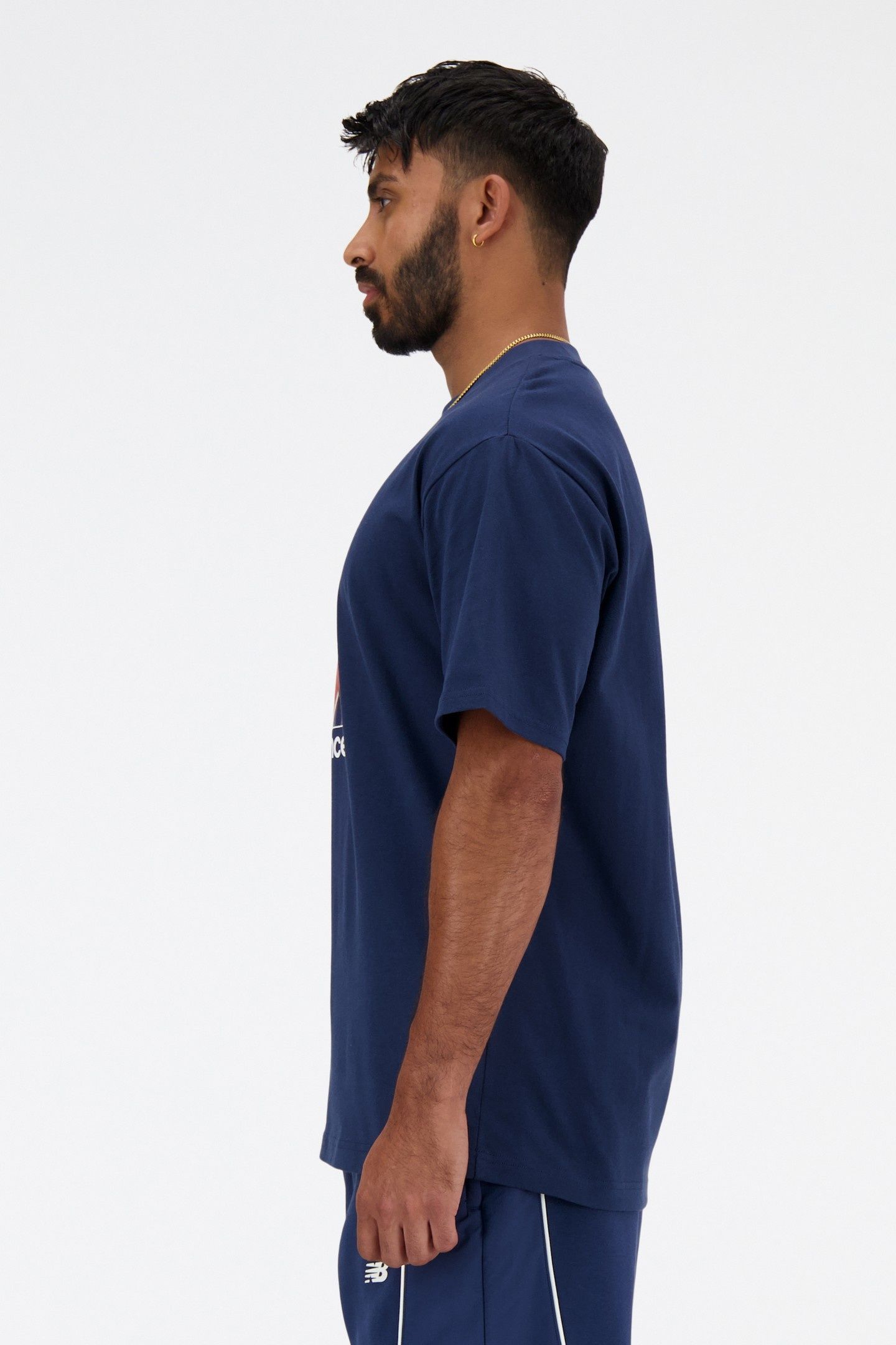 HOOPS GRAPHIC T-SHIRT NBNAVY 5
