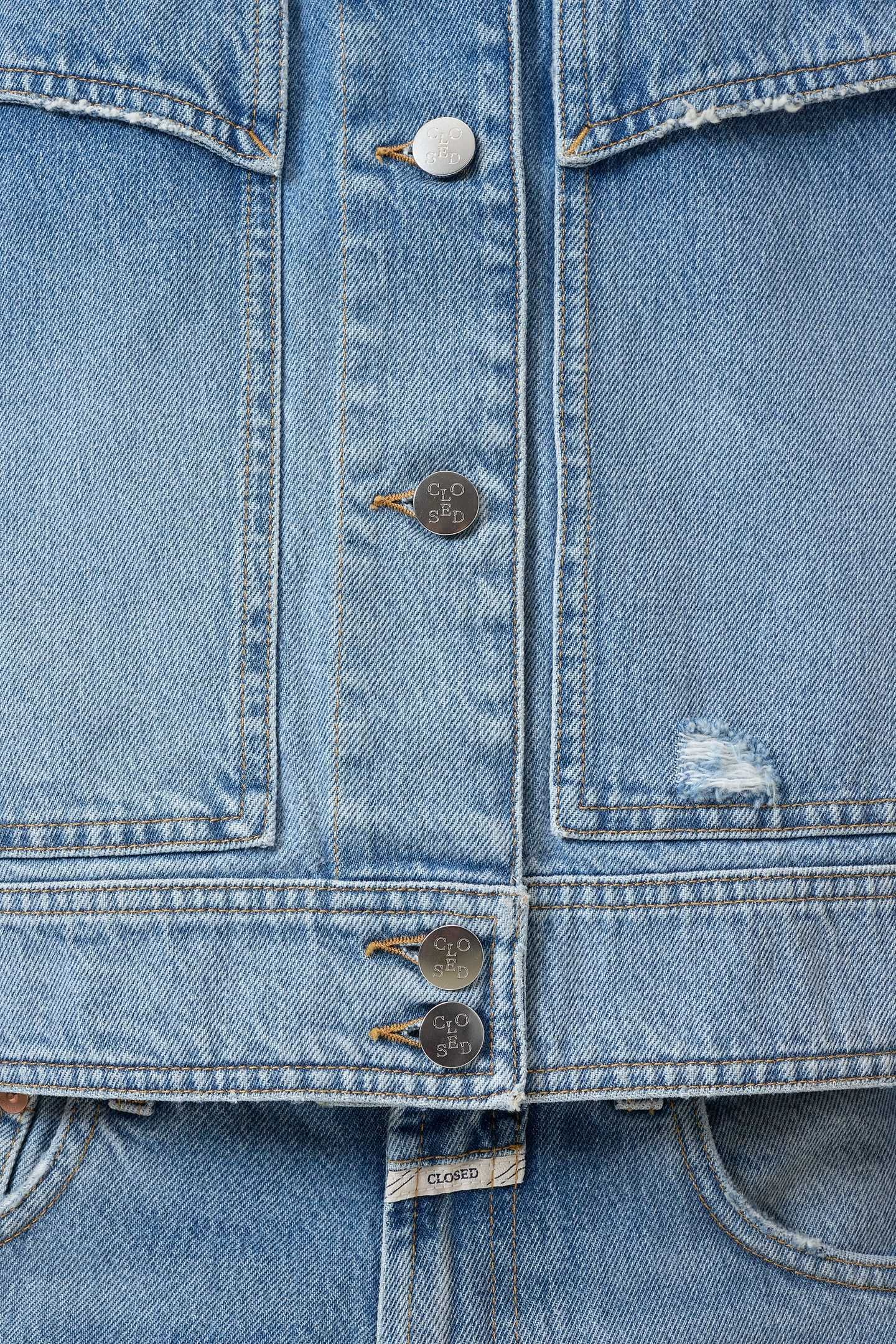 33° DENIM JACKET MID BLUE 7
