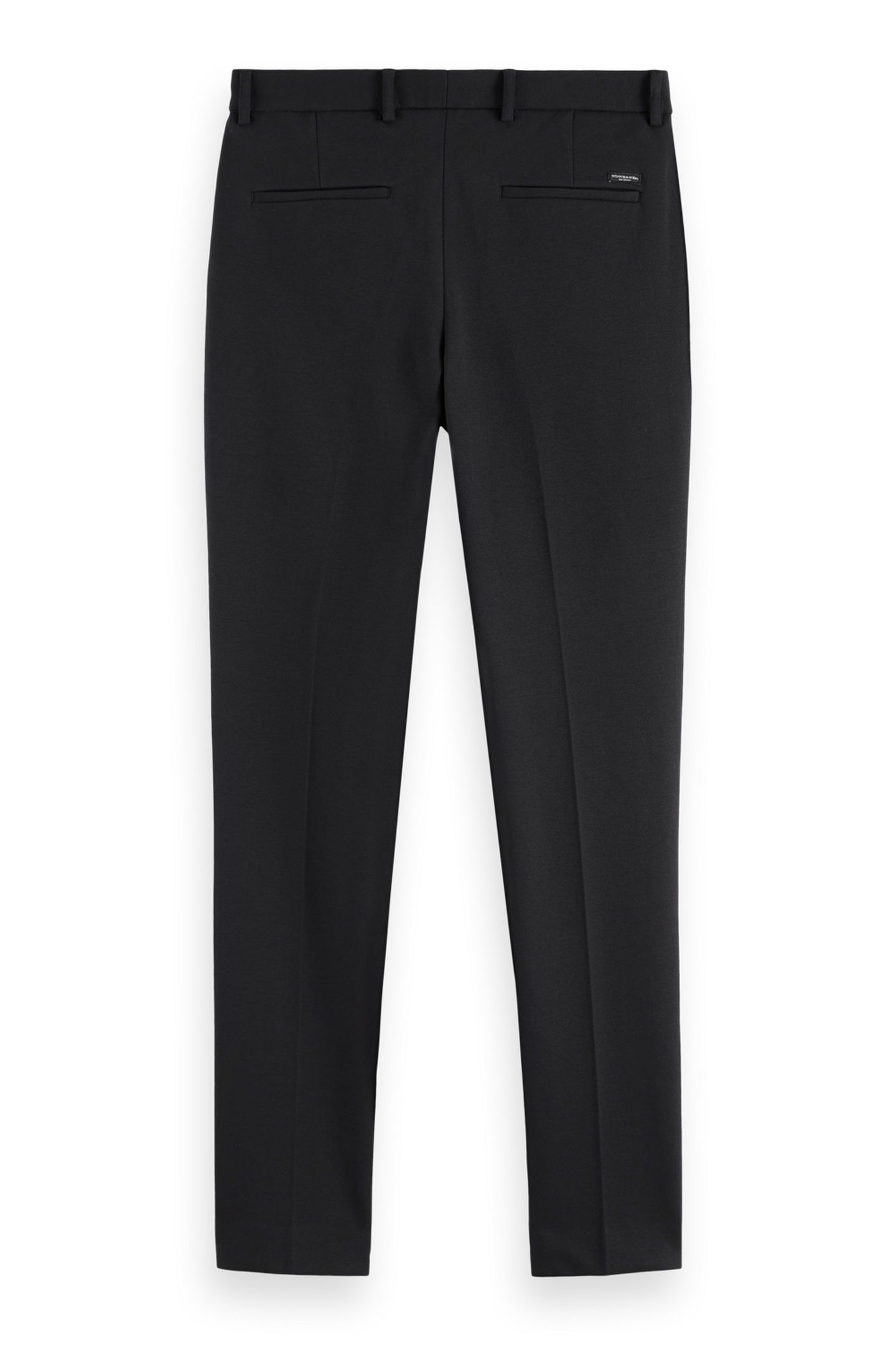 MOTT - TAILORED JERSEY YARN-DYED CHINO BLACK 2