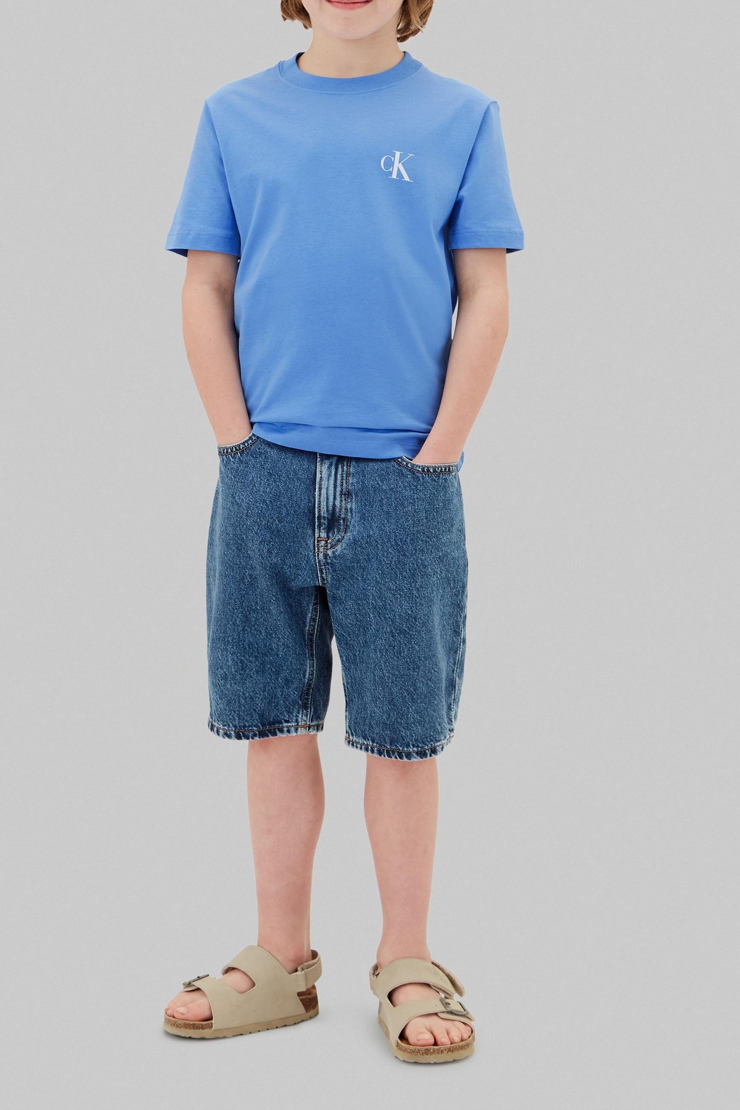 BOYS 2-PACK MONOGRAM TOP OATMEAL 2