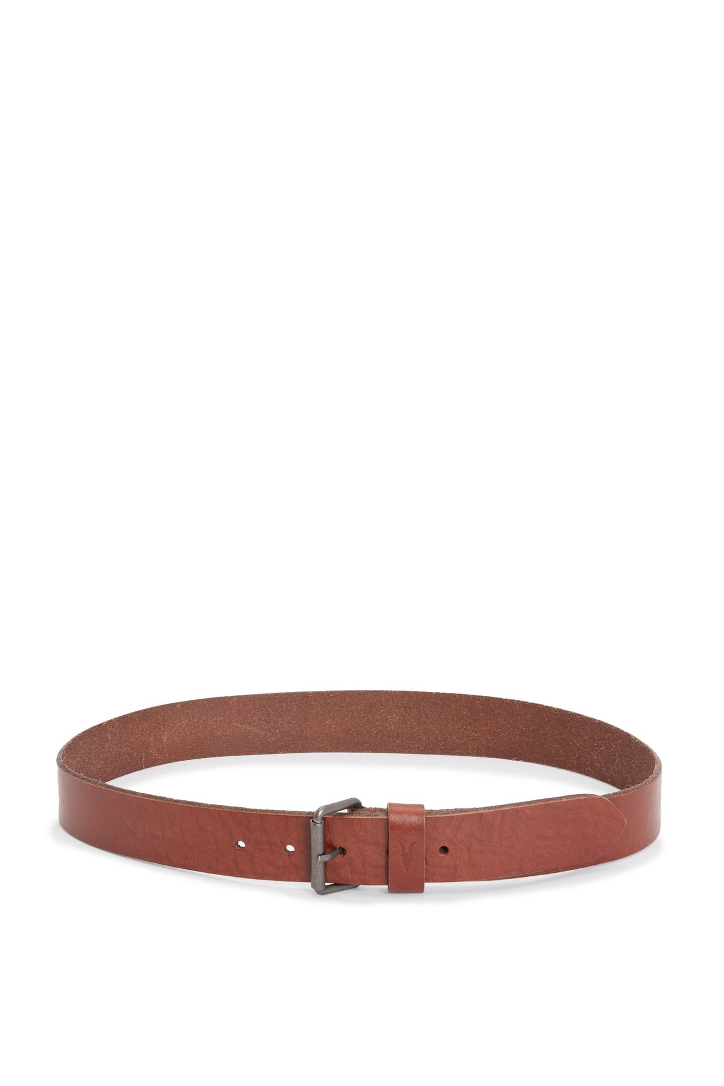 DUNSTON SHINE BELT TAN/DULL NICKEL 1