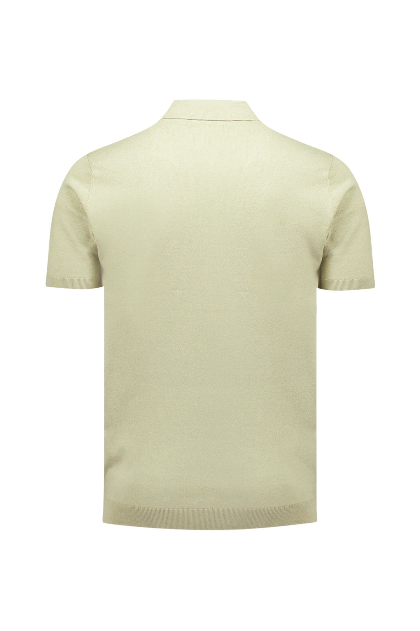 PULLOVER SHORT SLEEVE POLO SOLID LIGHT MOSS 6