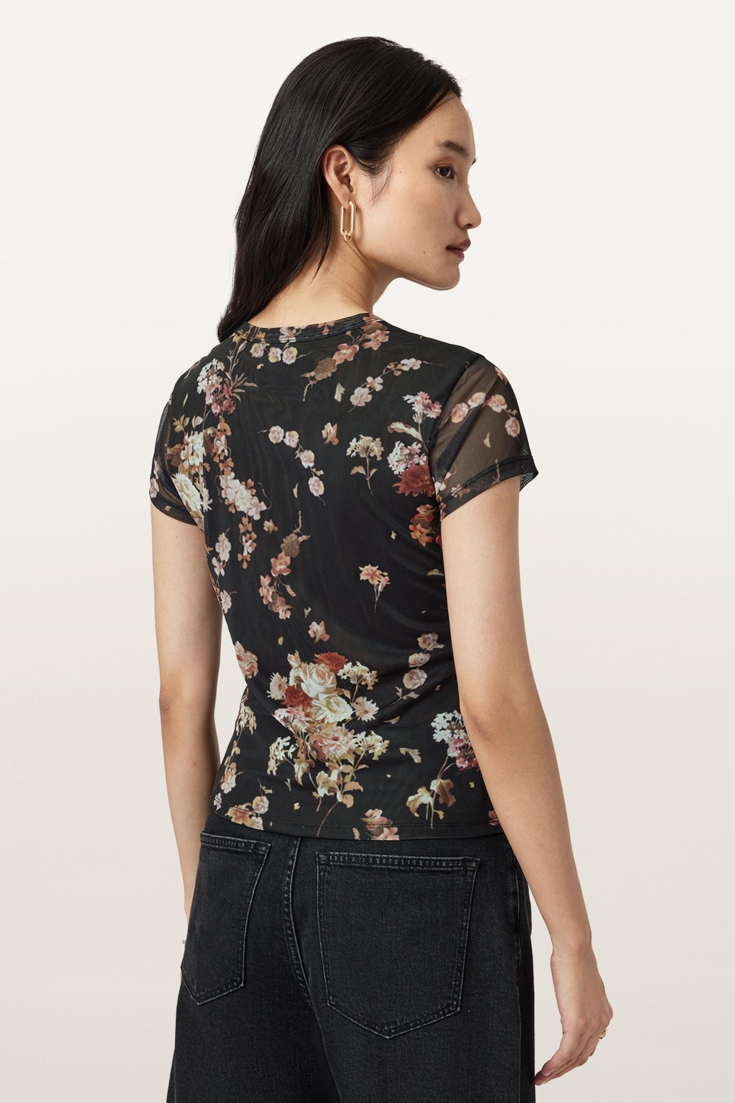 ELLIE MESH TEE ARMADA BLACK 3