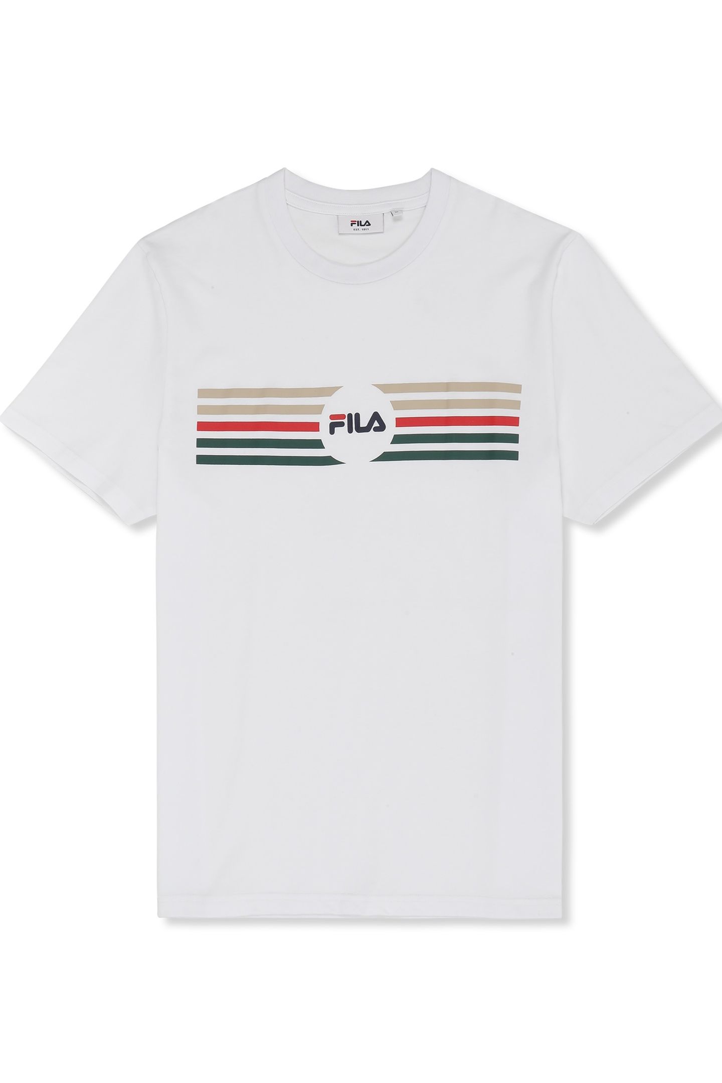PADULE REGULAR LOGO GRAPHIC T-SHIRT BRIGHT WHITE 4