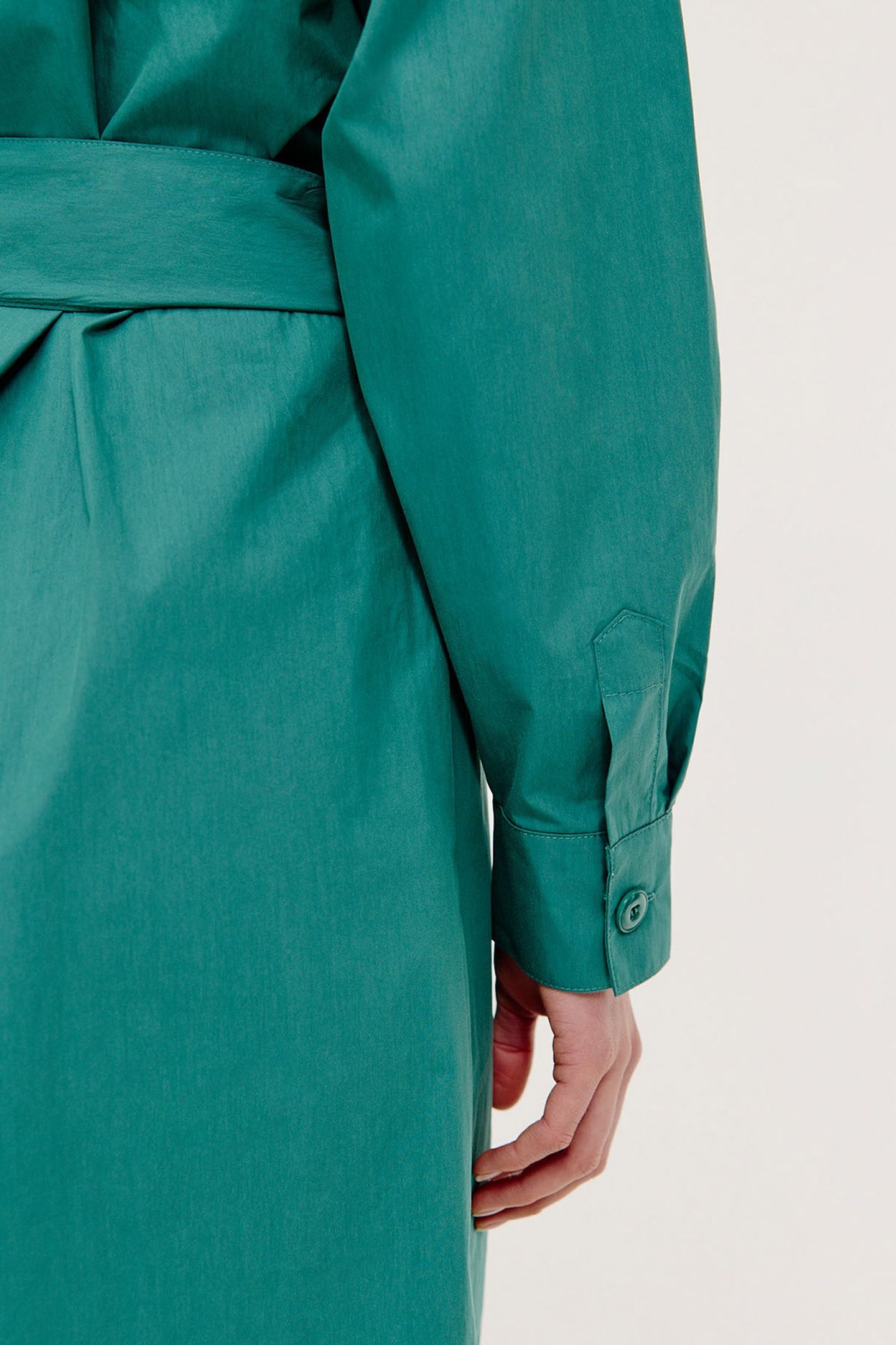 BRIEN DRESS DARK GREEN 6