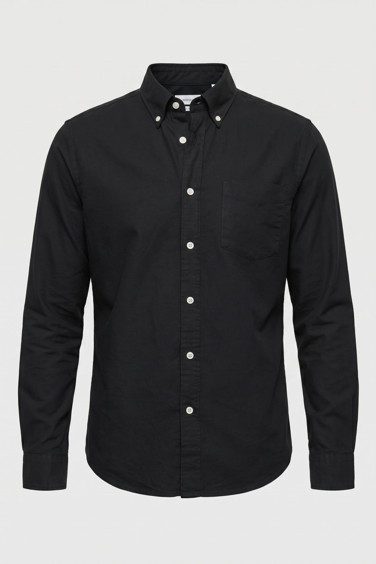 BUTTON-DOWN SHIRT W/POCKET COTTON NAVY 5