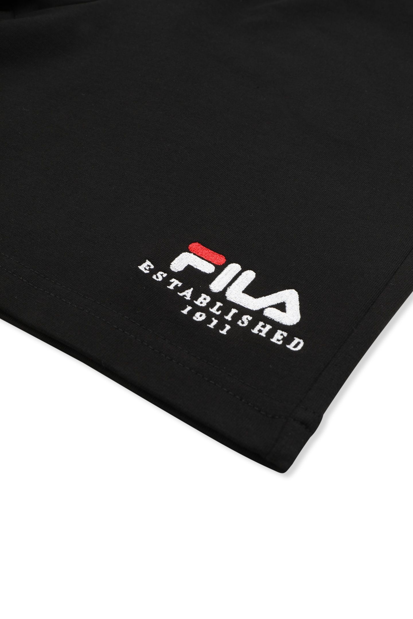 LOHFELDEN LOGO SHORTS BLACK 3