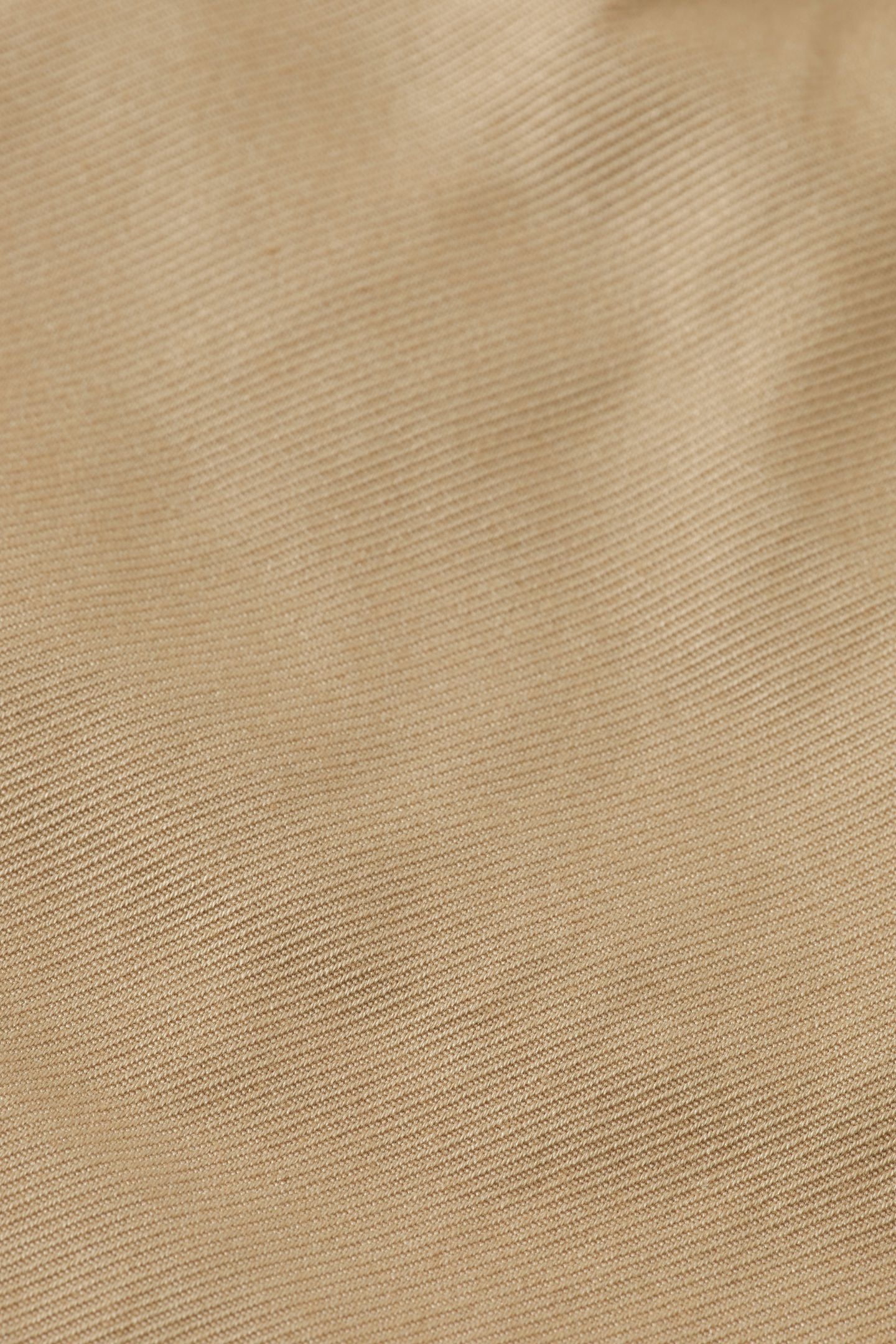 PLEATED WIDE FIT COTTON-TWILL BERMUDA SHORT SOFT CAMEL 3