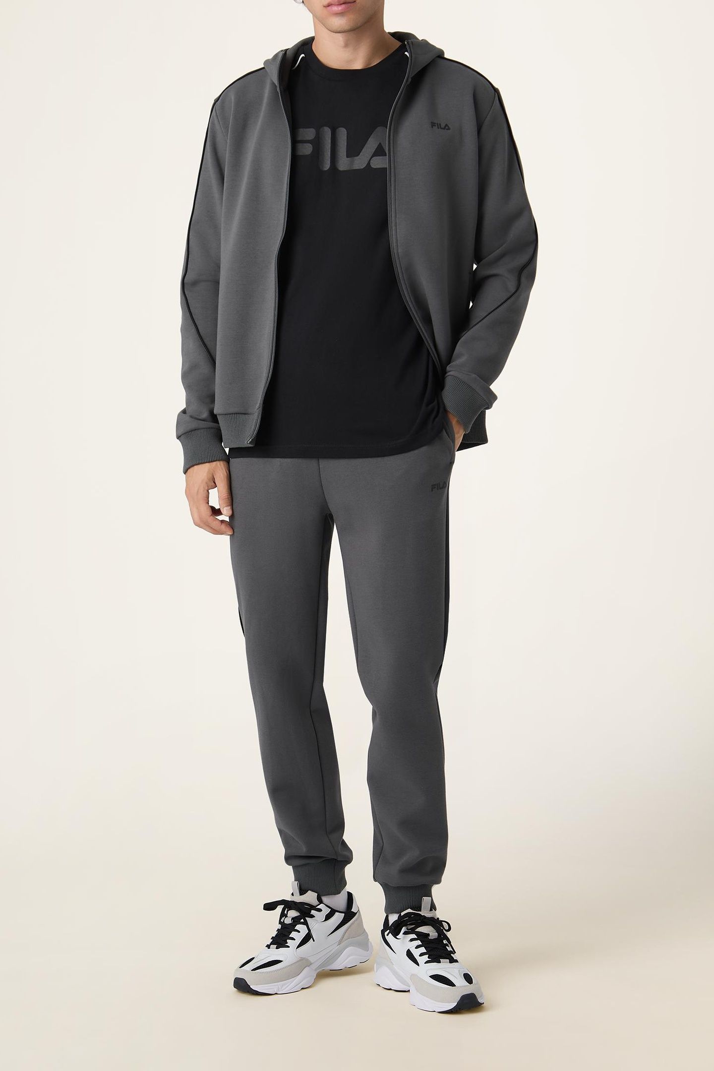 RIVOLI SLIM SWEATPANTS DARK SHADOW 2