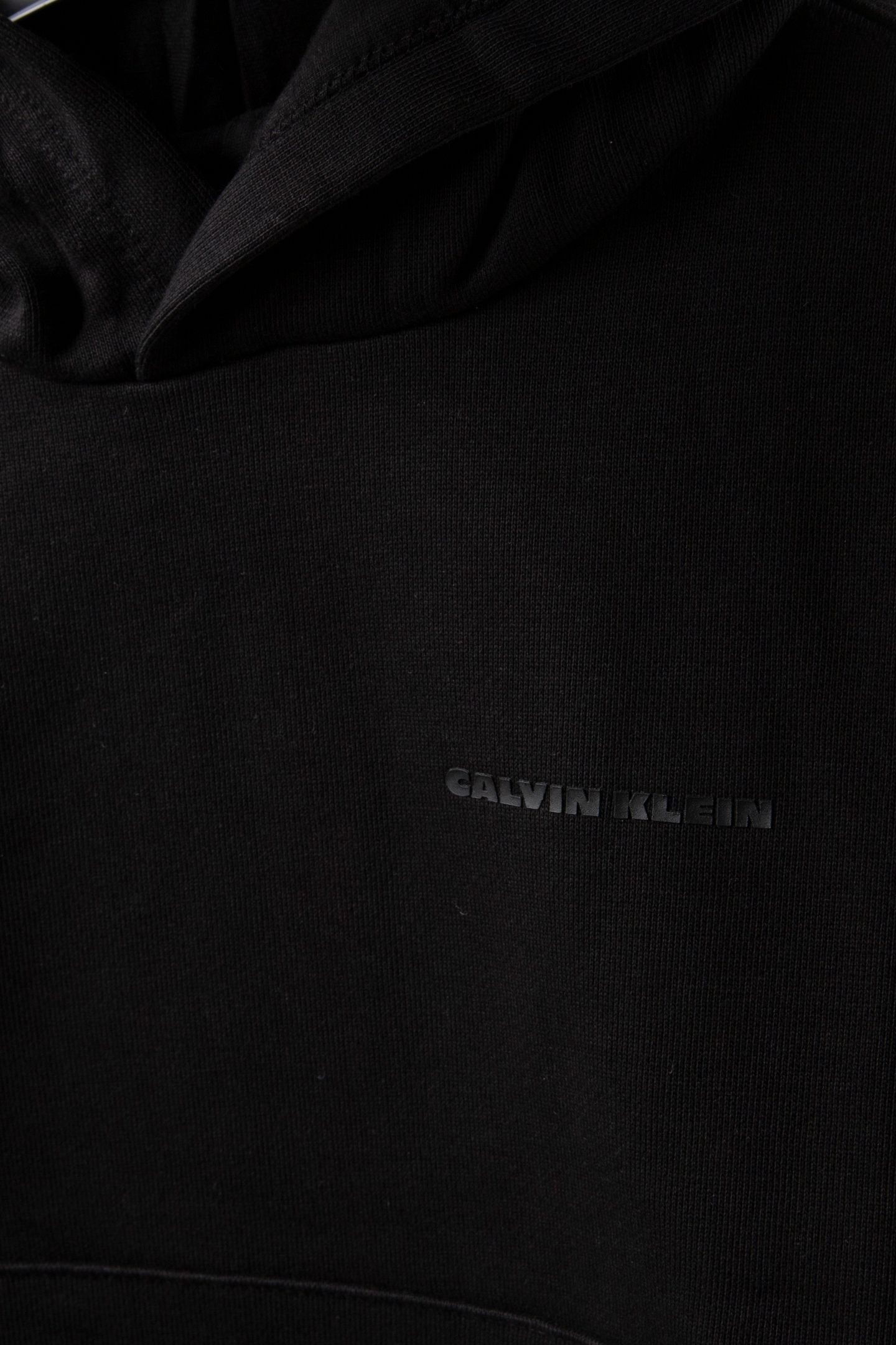 BOYS RELAXED BACK HOODIE BLACK 4