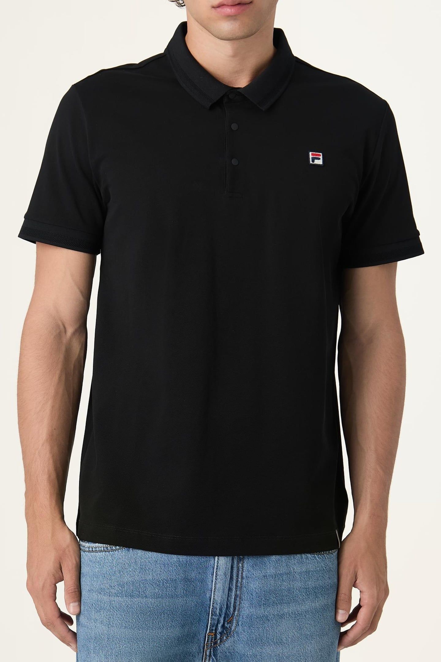 MONZA REGULAR POLOSHIRT BLACK 1