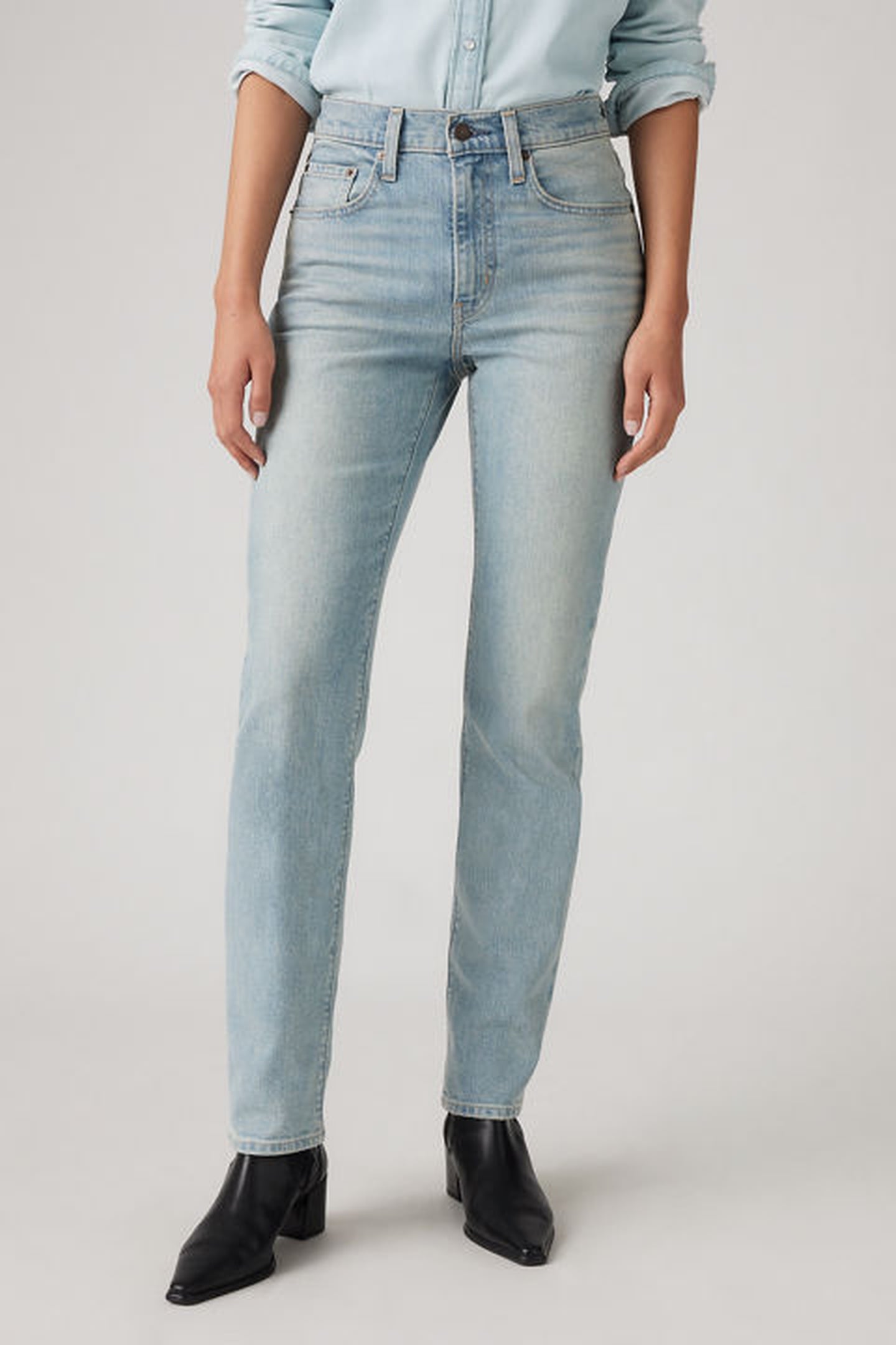 724™ HIGH RISE STRAIGHT JEANS 5