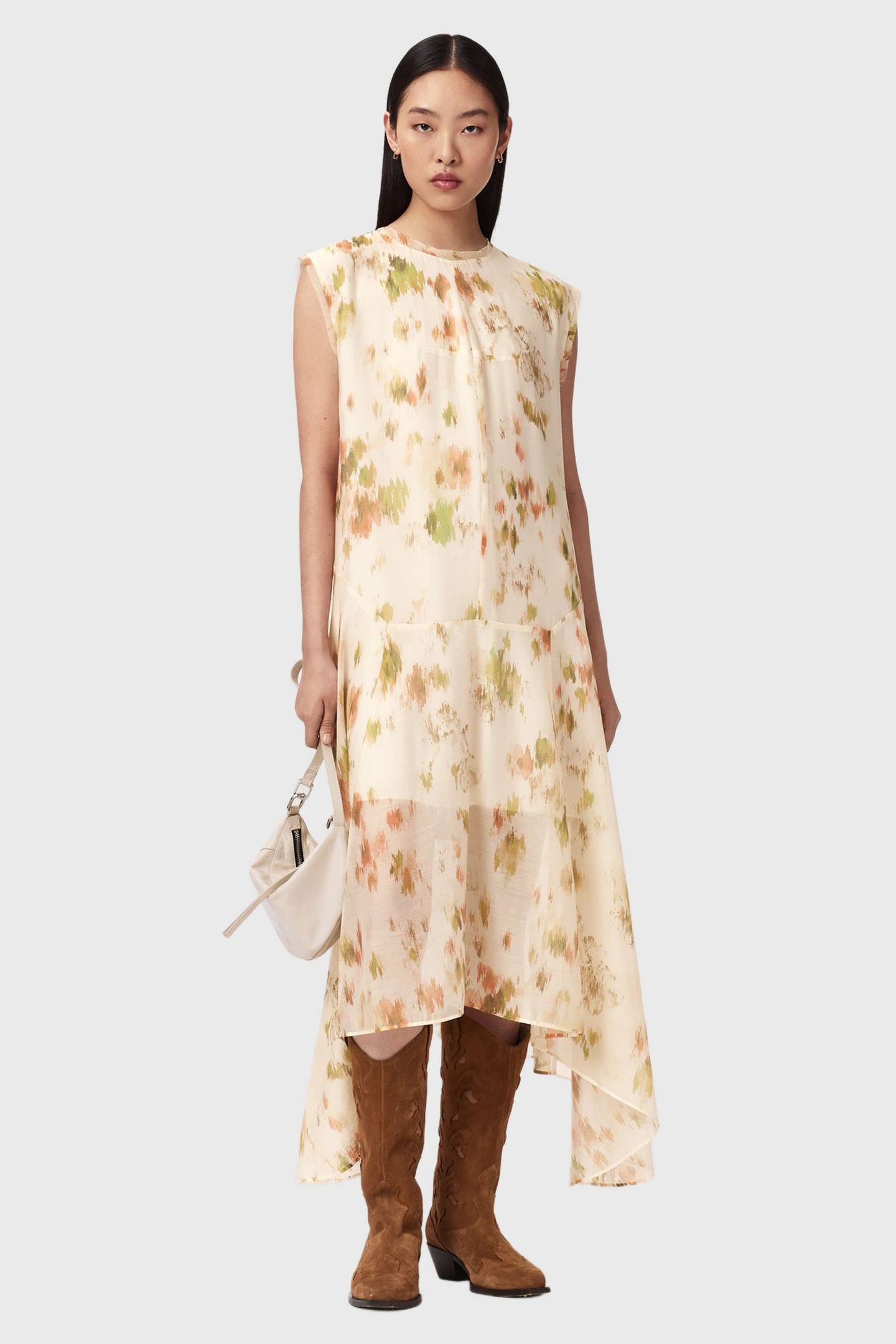 TANNER DRESS WILDFLOWER WHITE 2