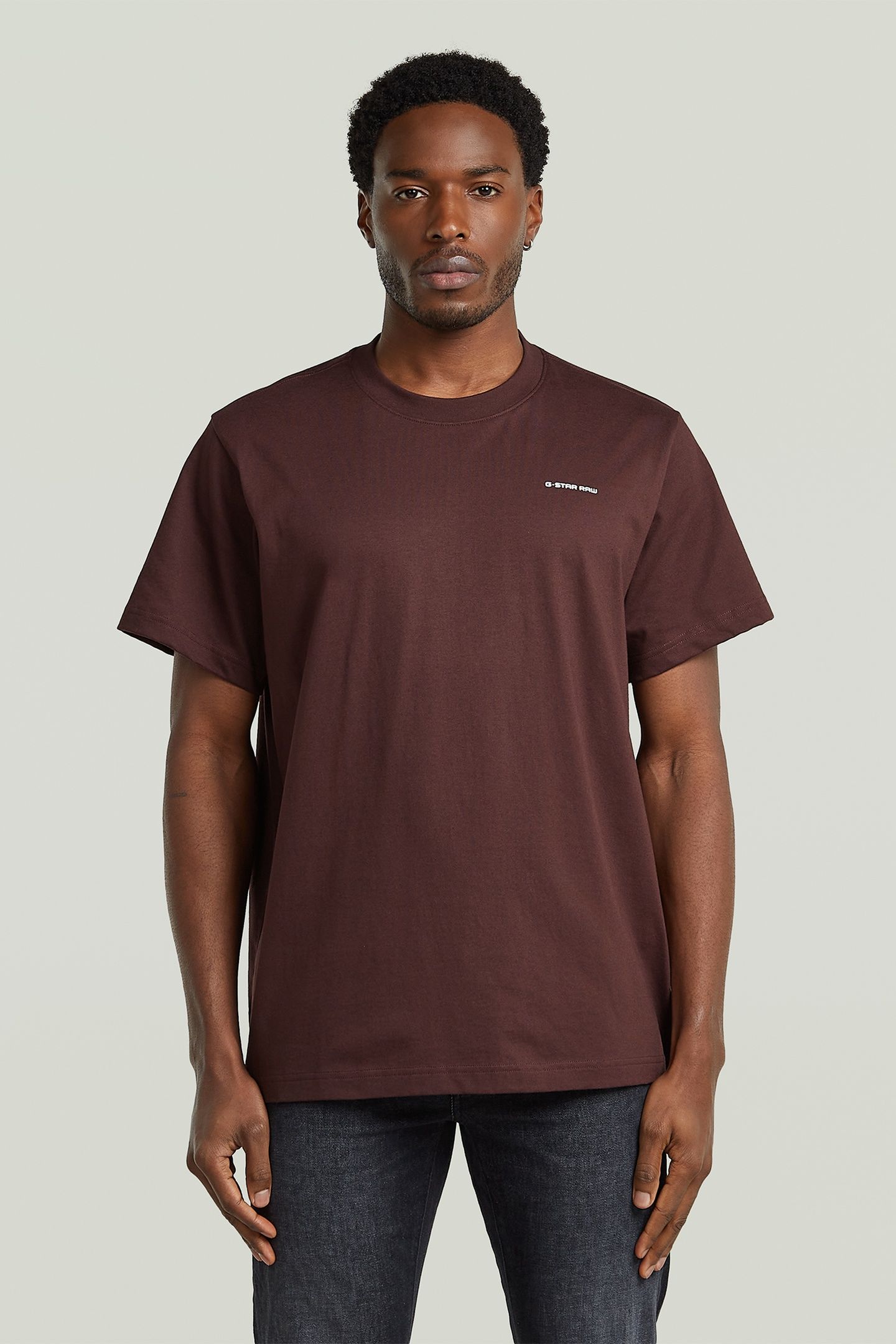 CHEST LOGO LOOSE R T PURPLE 1