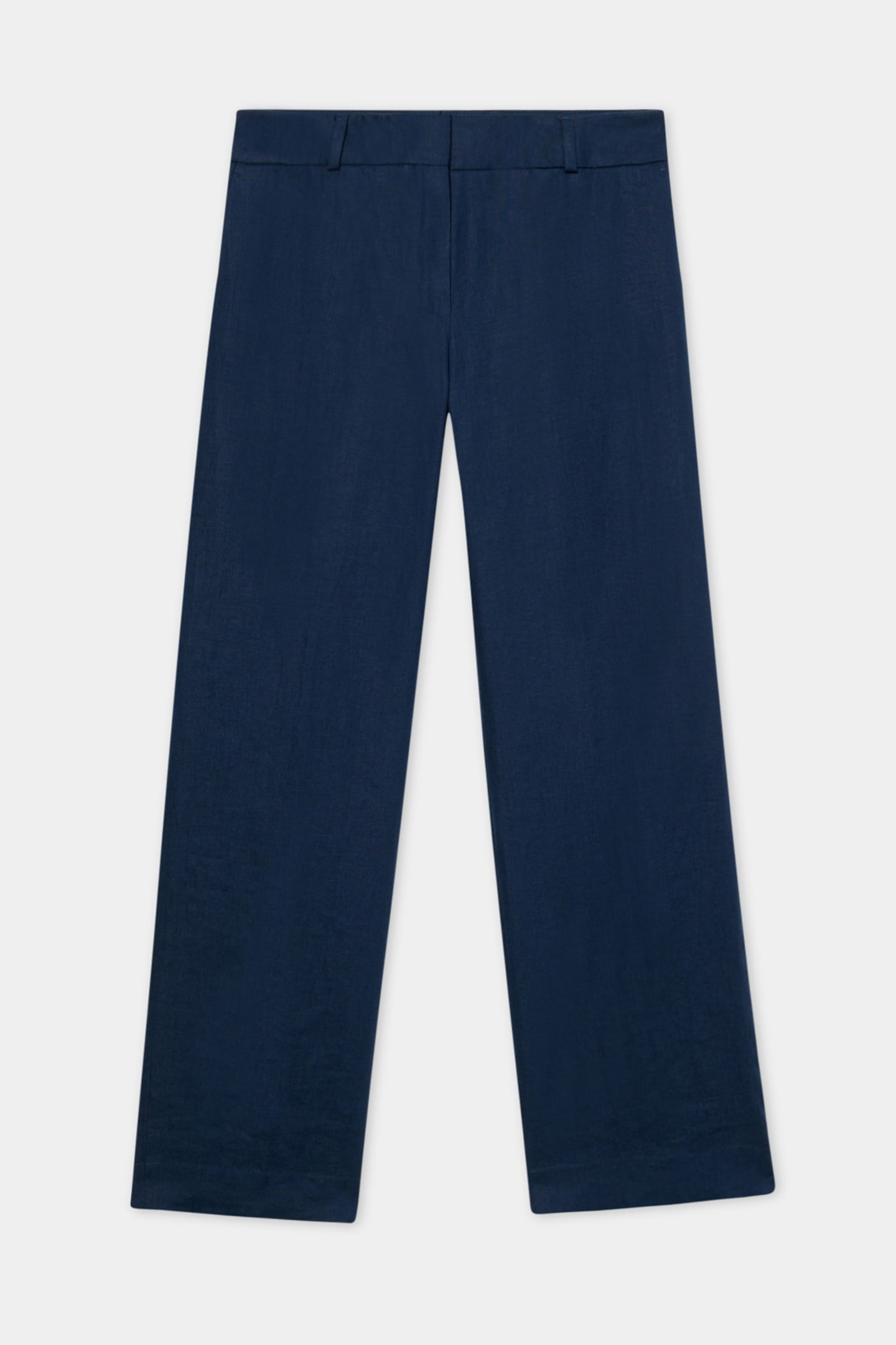 FRONT TROUSERS LINEN INDIGO 5