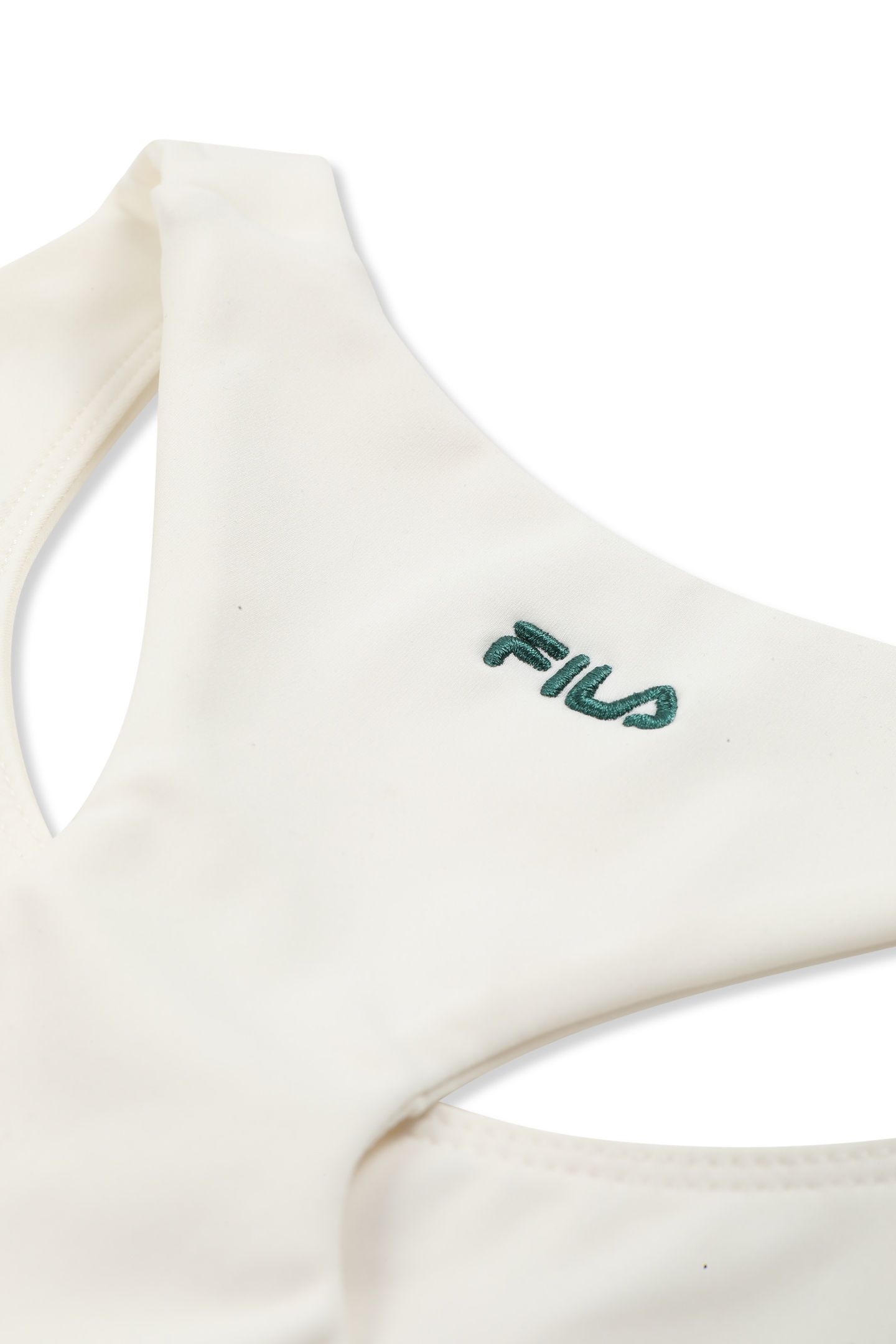 LUNATA GRAPHIC TAPED BRA TOP EGRET 3