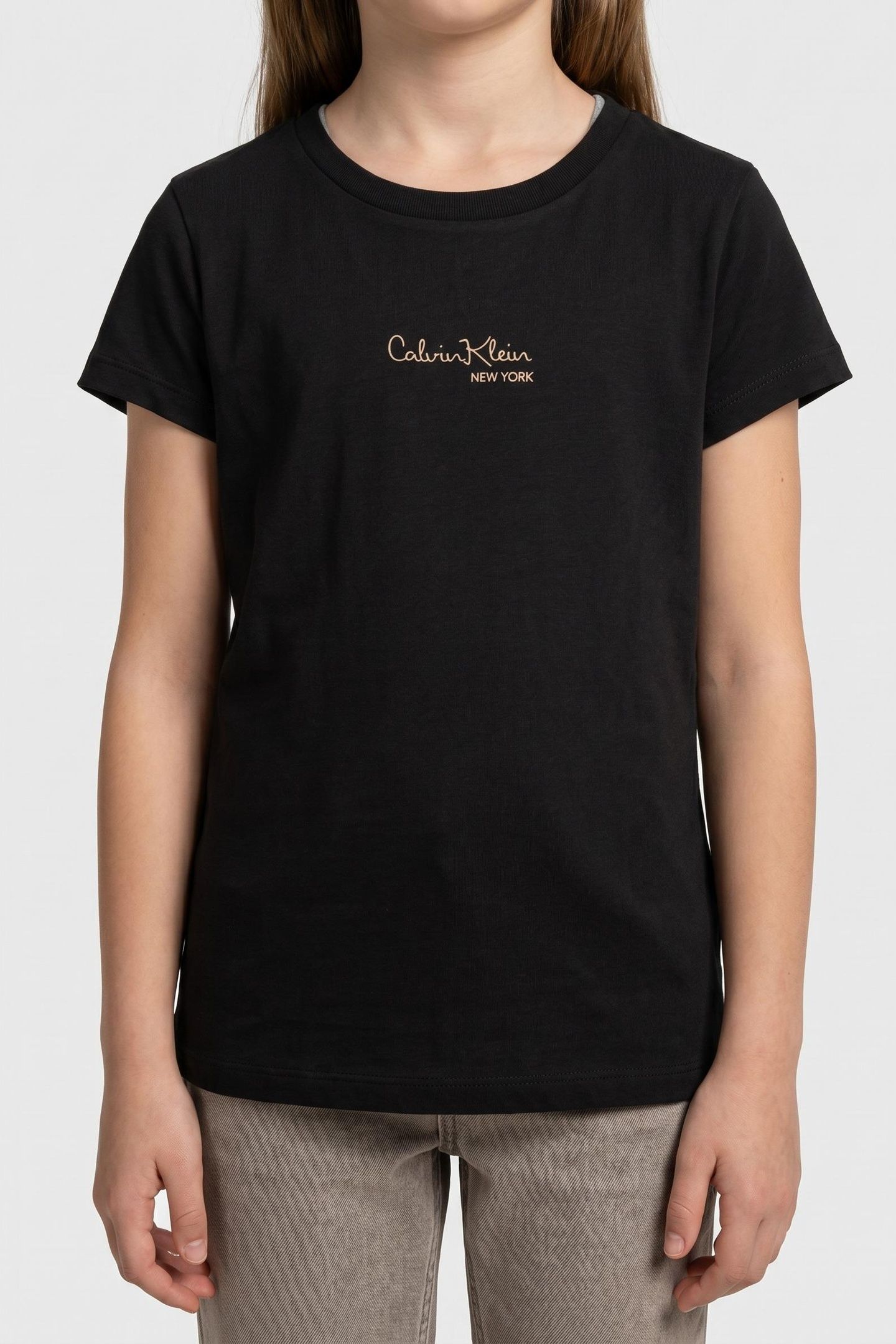 GIRLS SIGNATURE S/S T-SHIRT BLACK 1