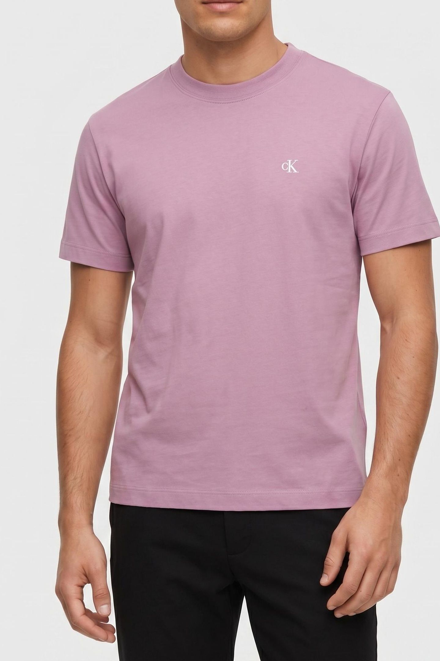SS EASY MONOGRAM TEE ORCHID HAZE 1