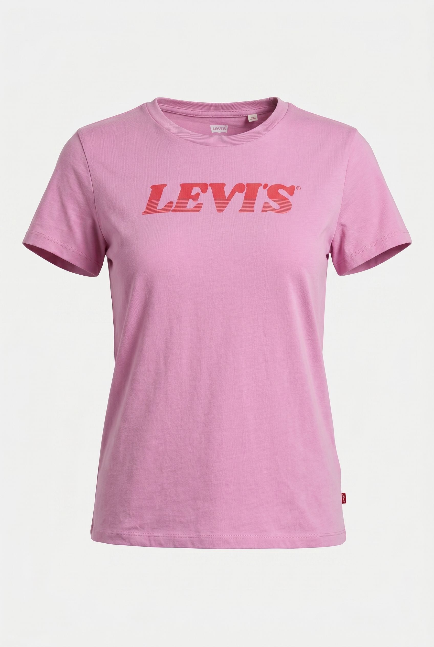 THE PERFECT TEE STRIPE LOGO MAUBE ORCHID 3