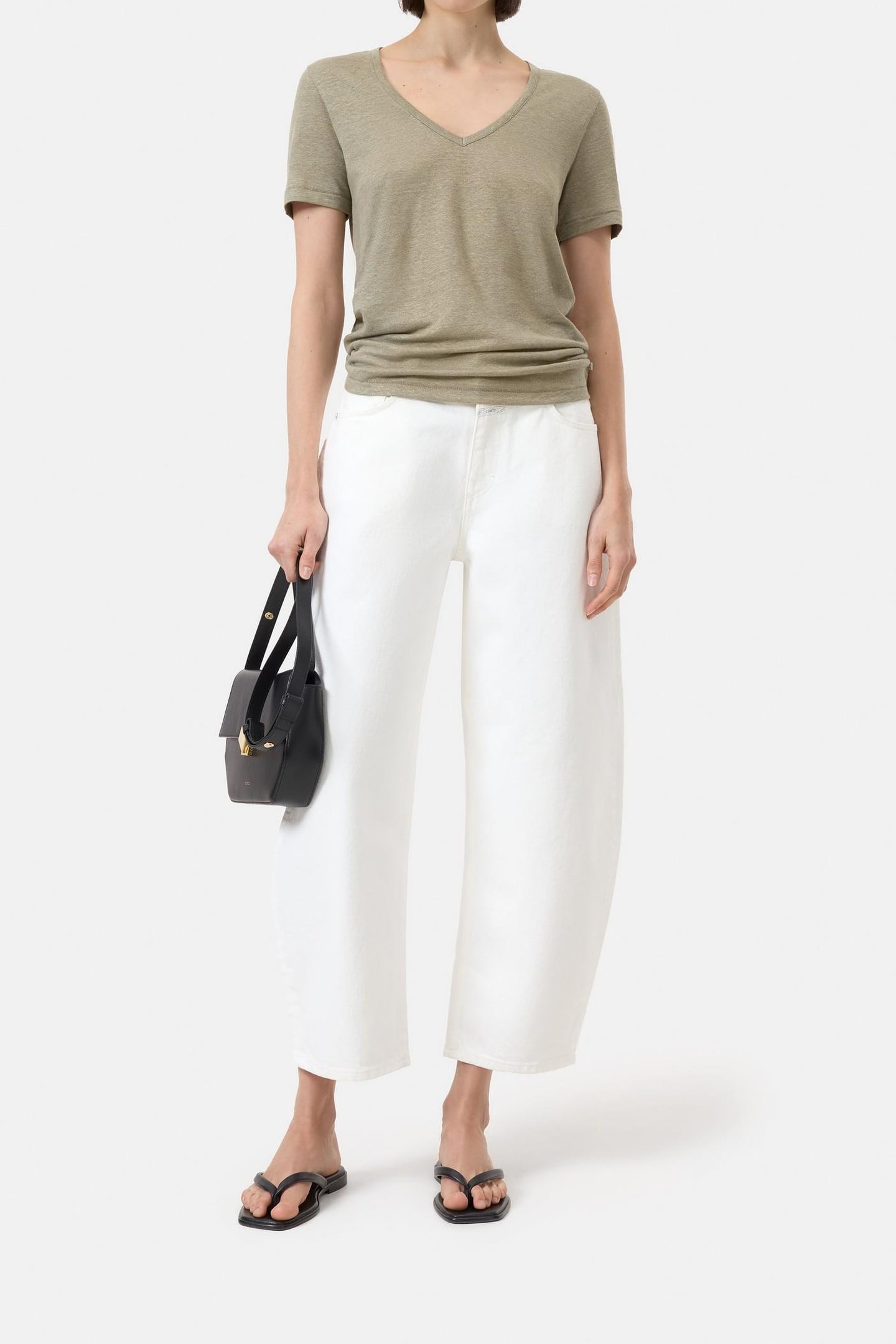 V-NECK CHINO GREEN 2