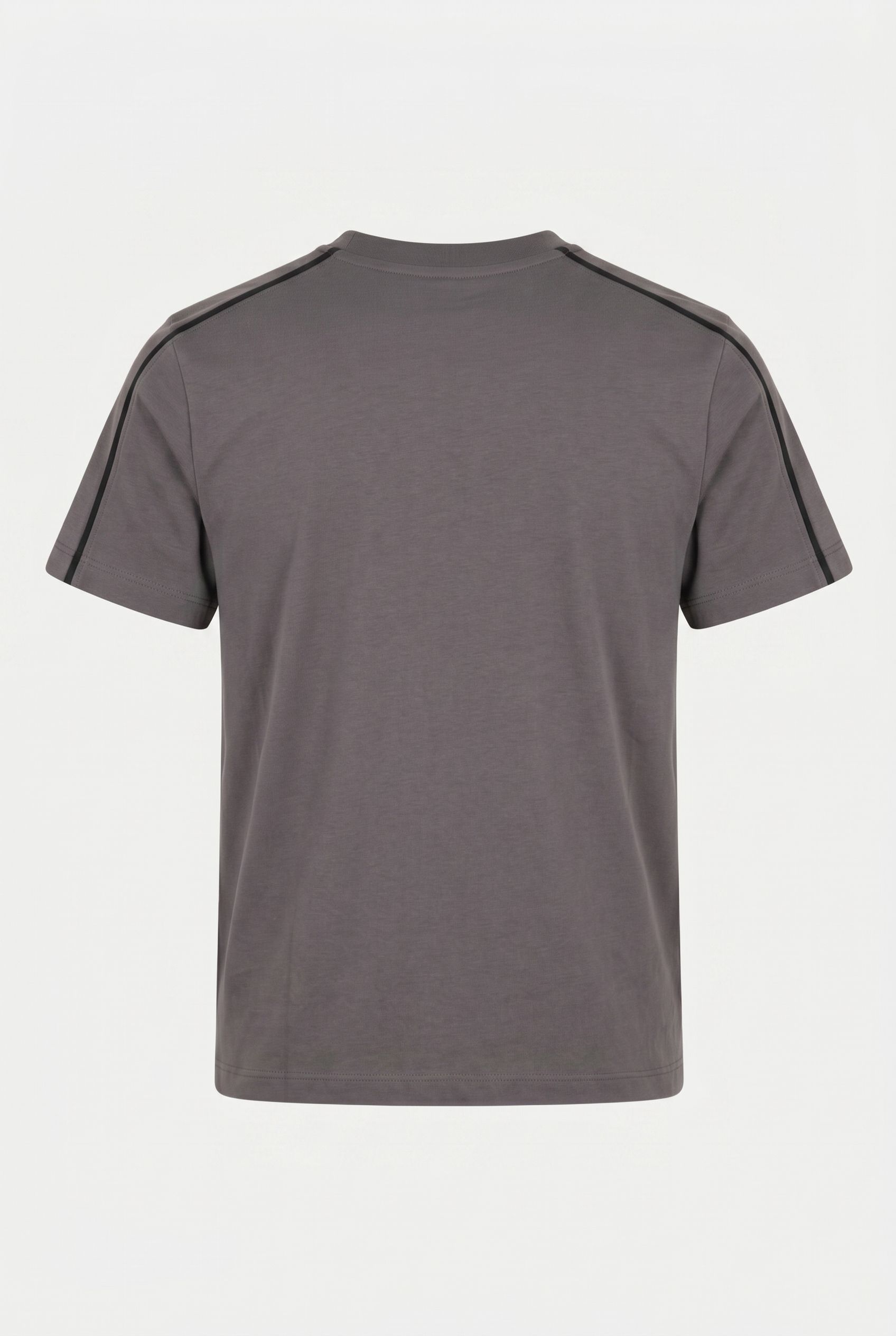 BOYS EMBRO PIPING S/S T-SHIRT COAL 3