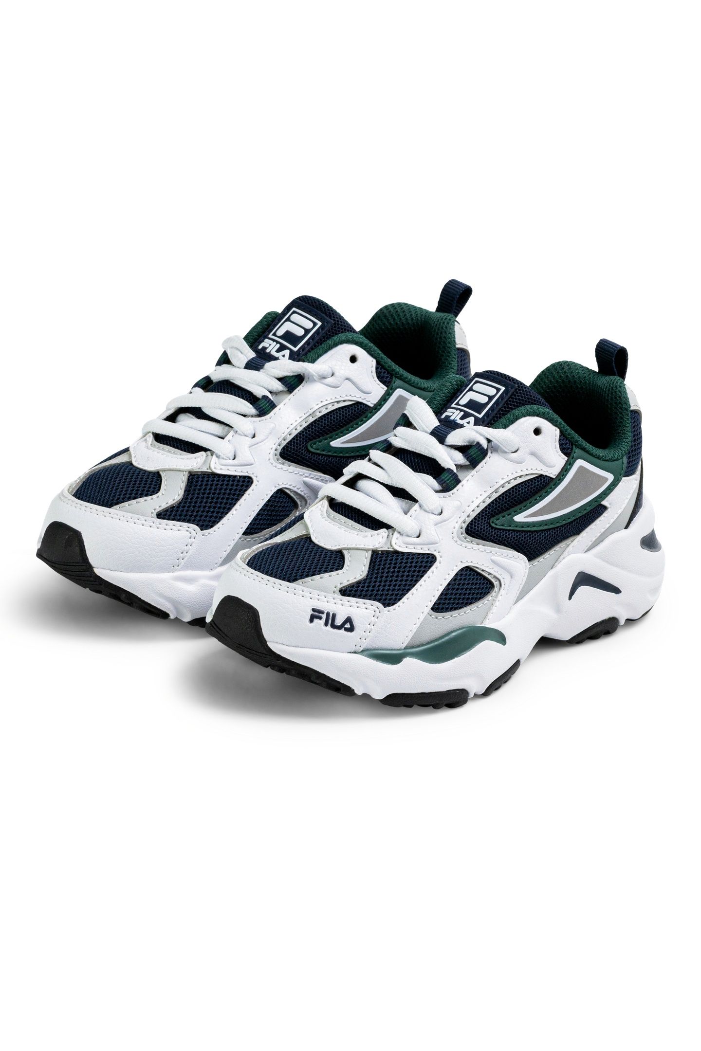 CR-CW02 RAY TRACER KIDS FILA NAVY-POSY GREEN 2