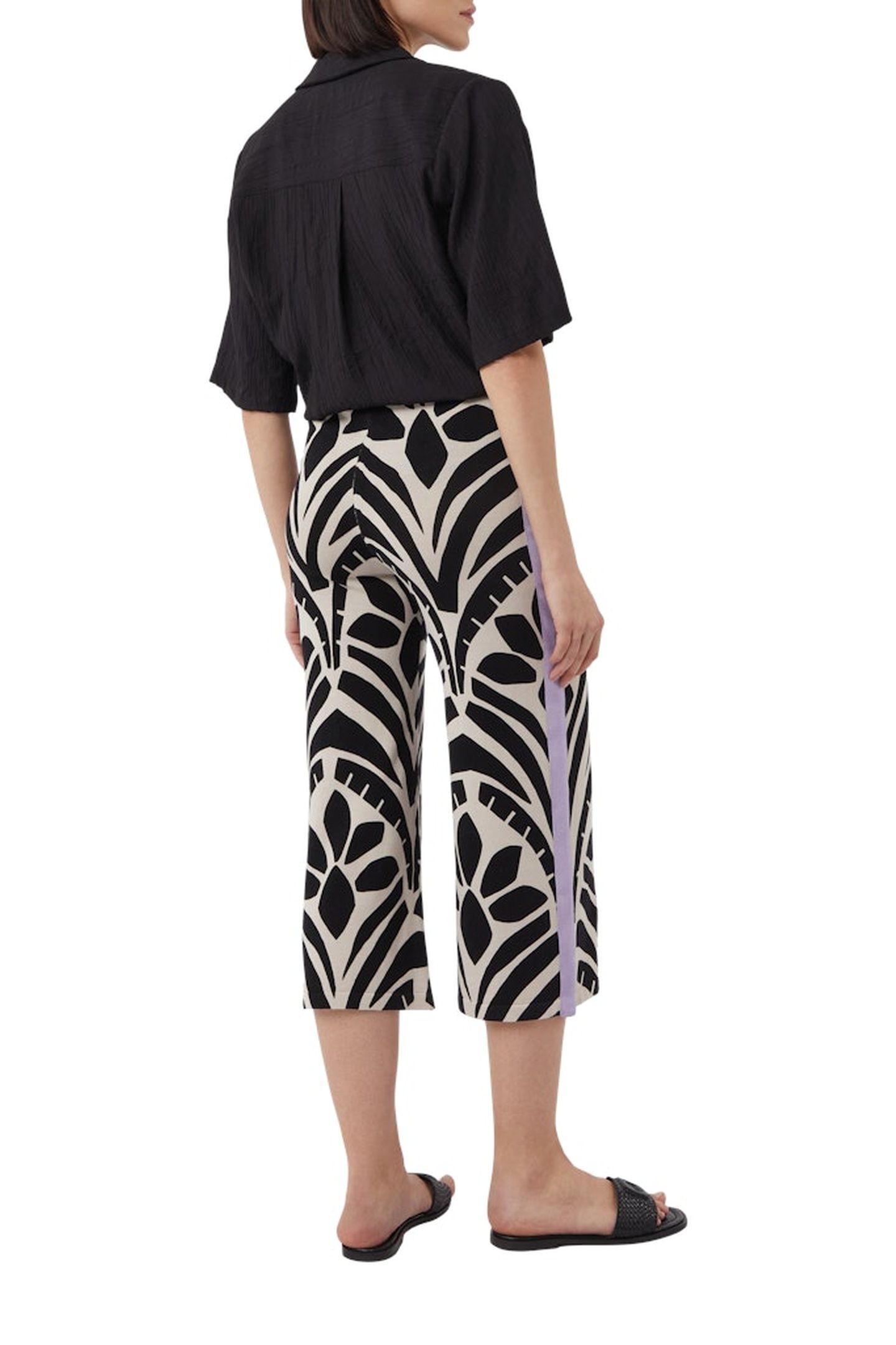 PANTS 7/8 GREY/BLACK 3