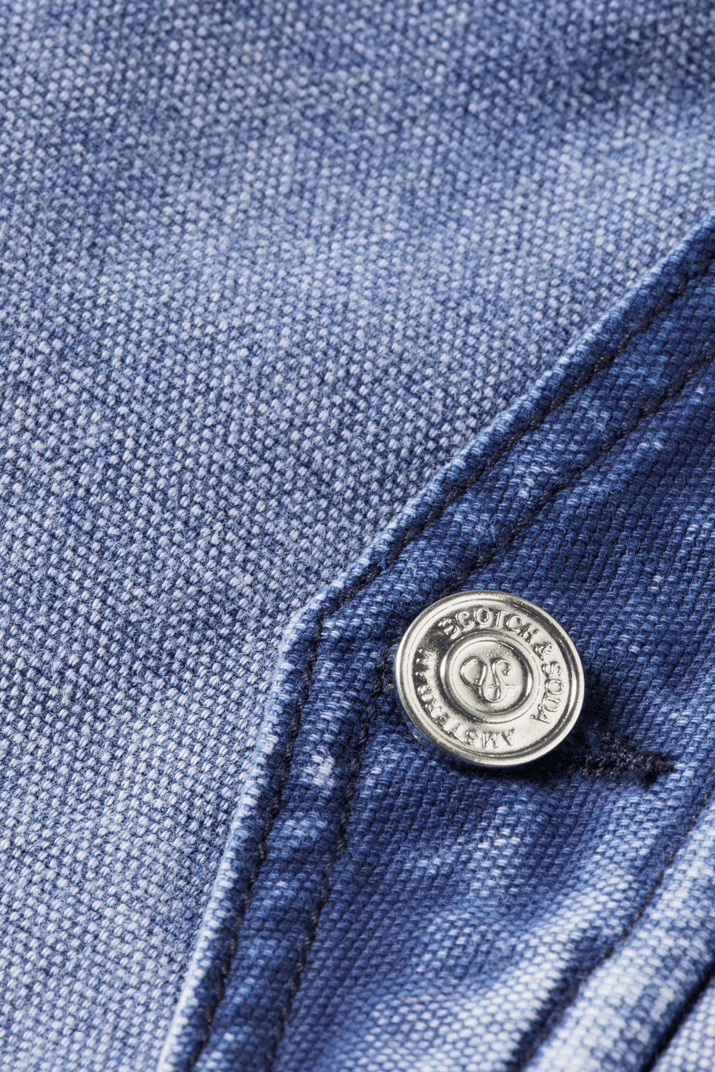 WORKWEAR BOMBER JACKET IN DENIM WASHED CANVAS NAVY 4
